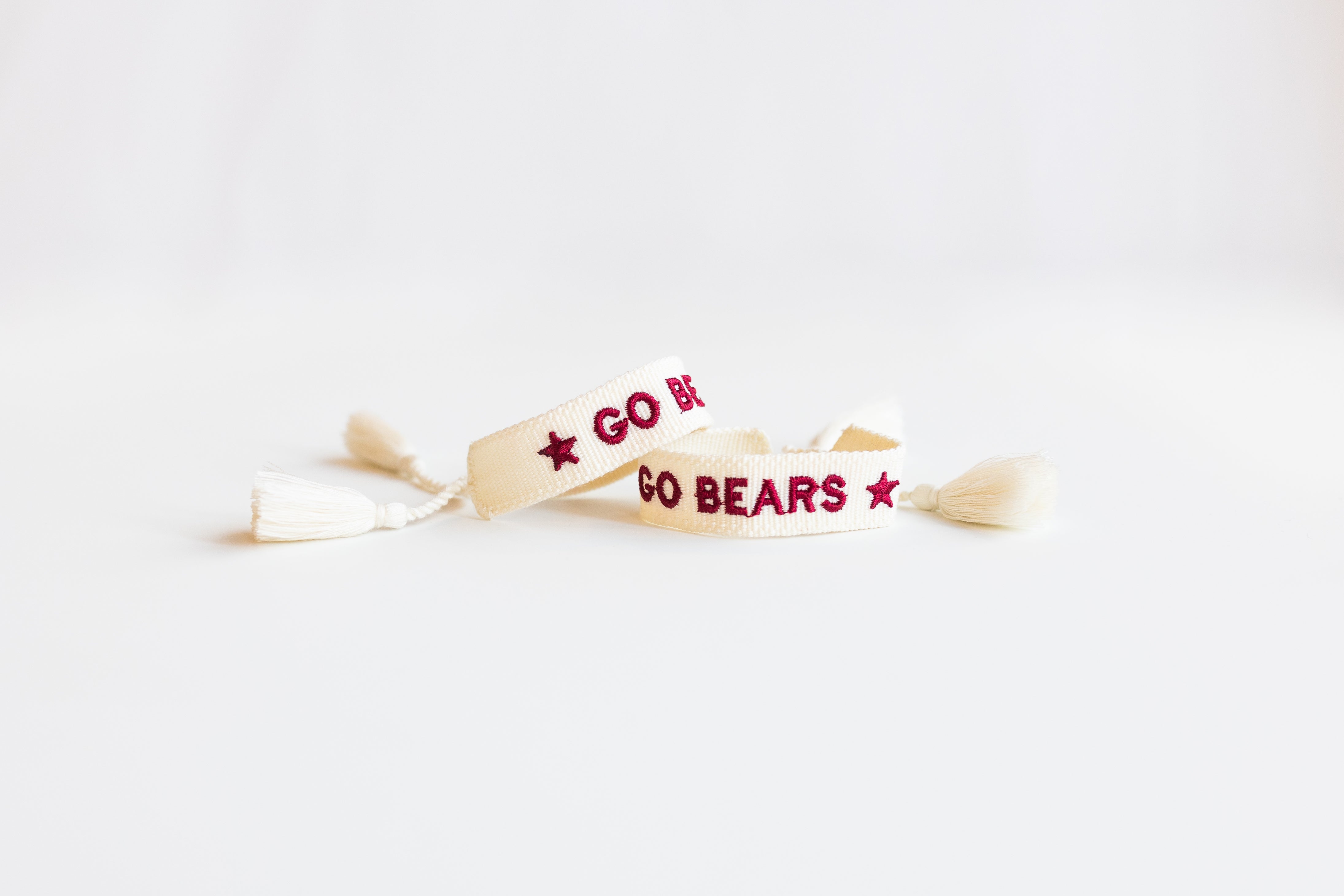 MSU Embroidered Bracelet