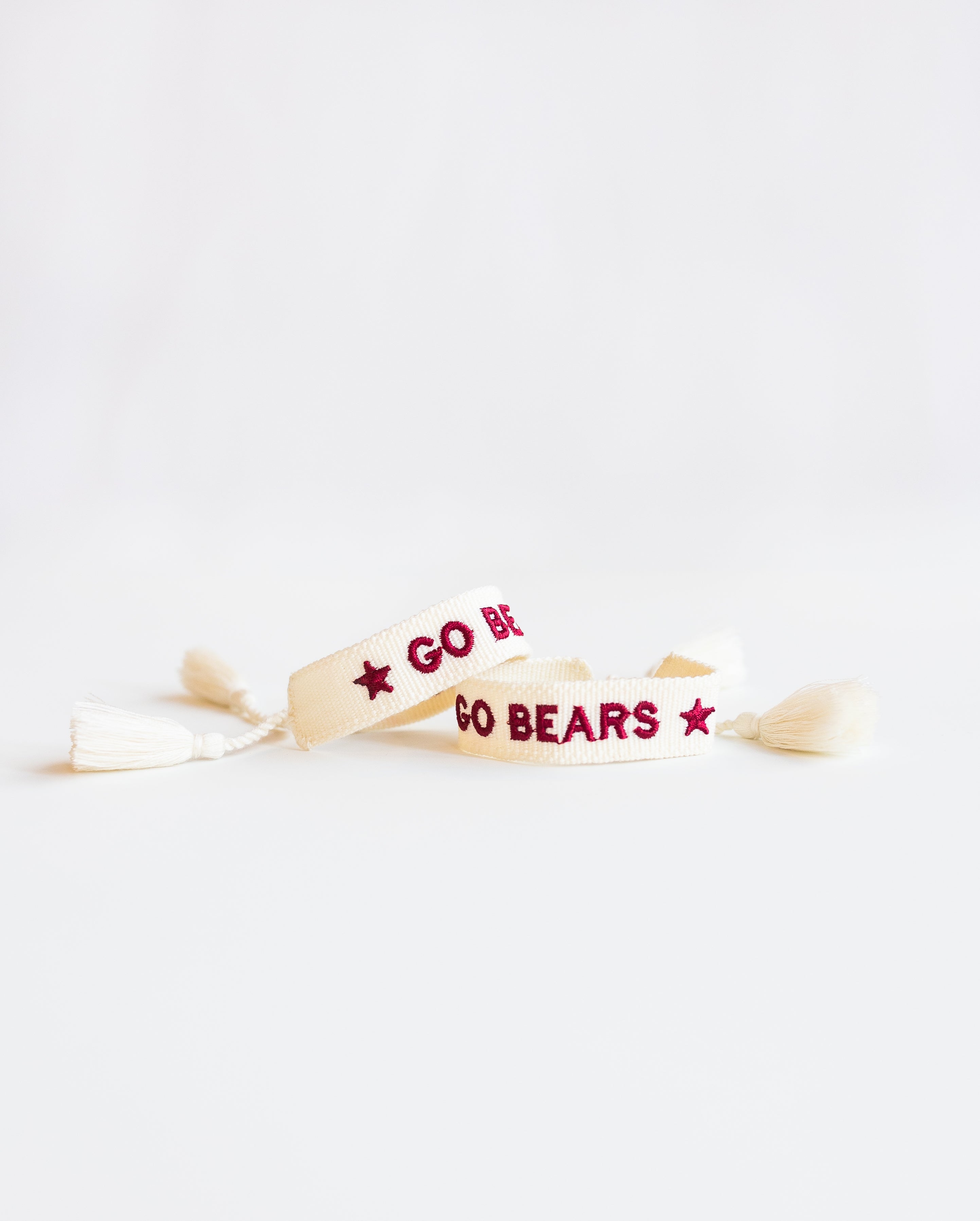 MSU Embroidered Bracelet