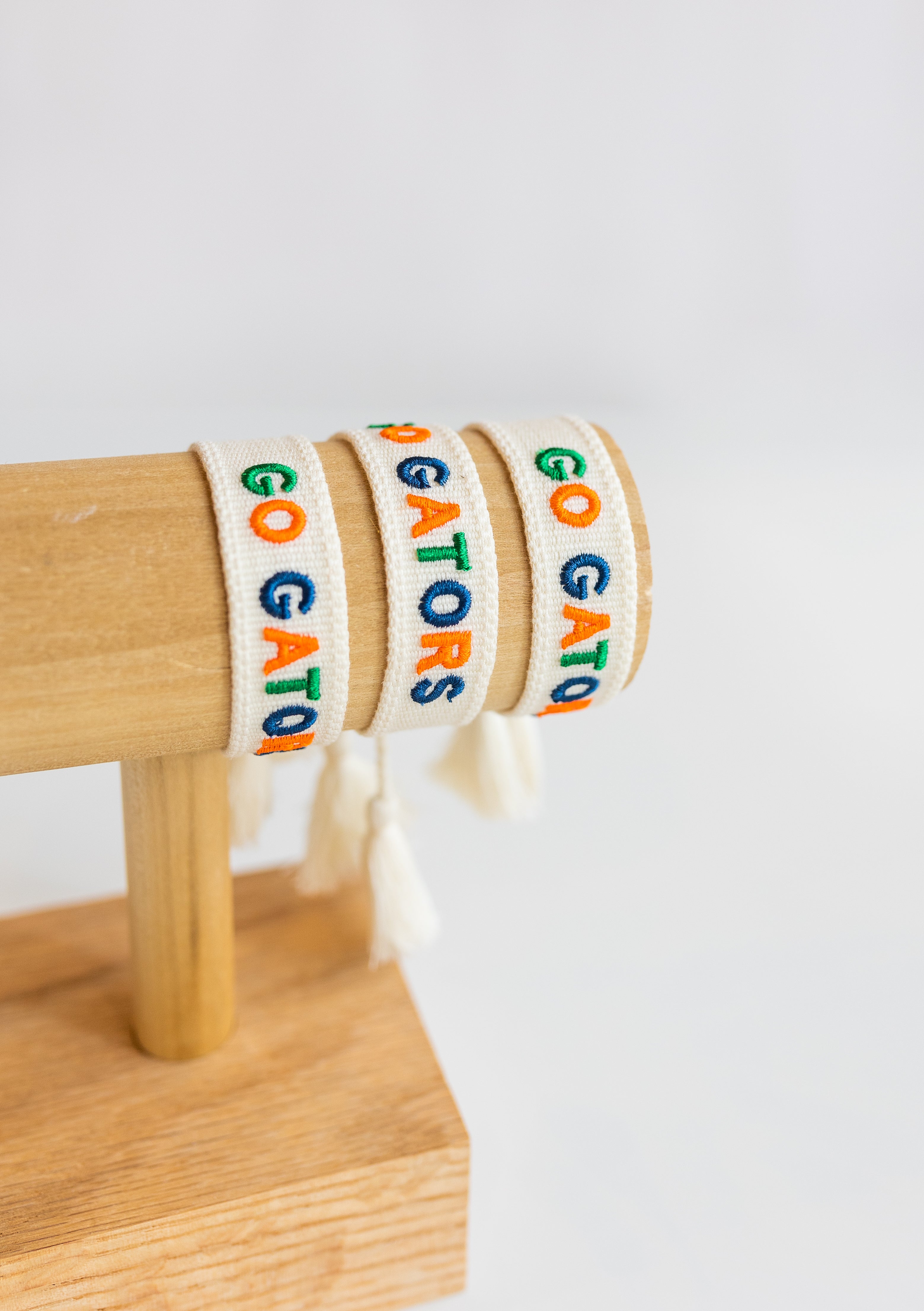 Florida Embroidered Bracelet