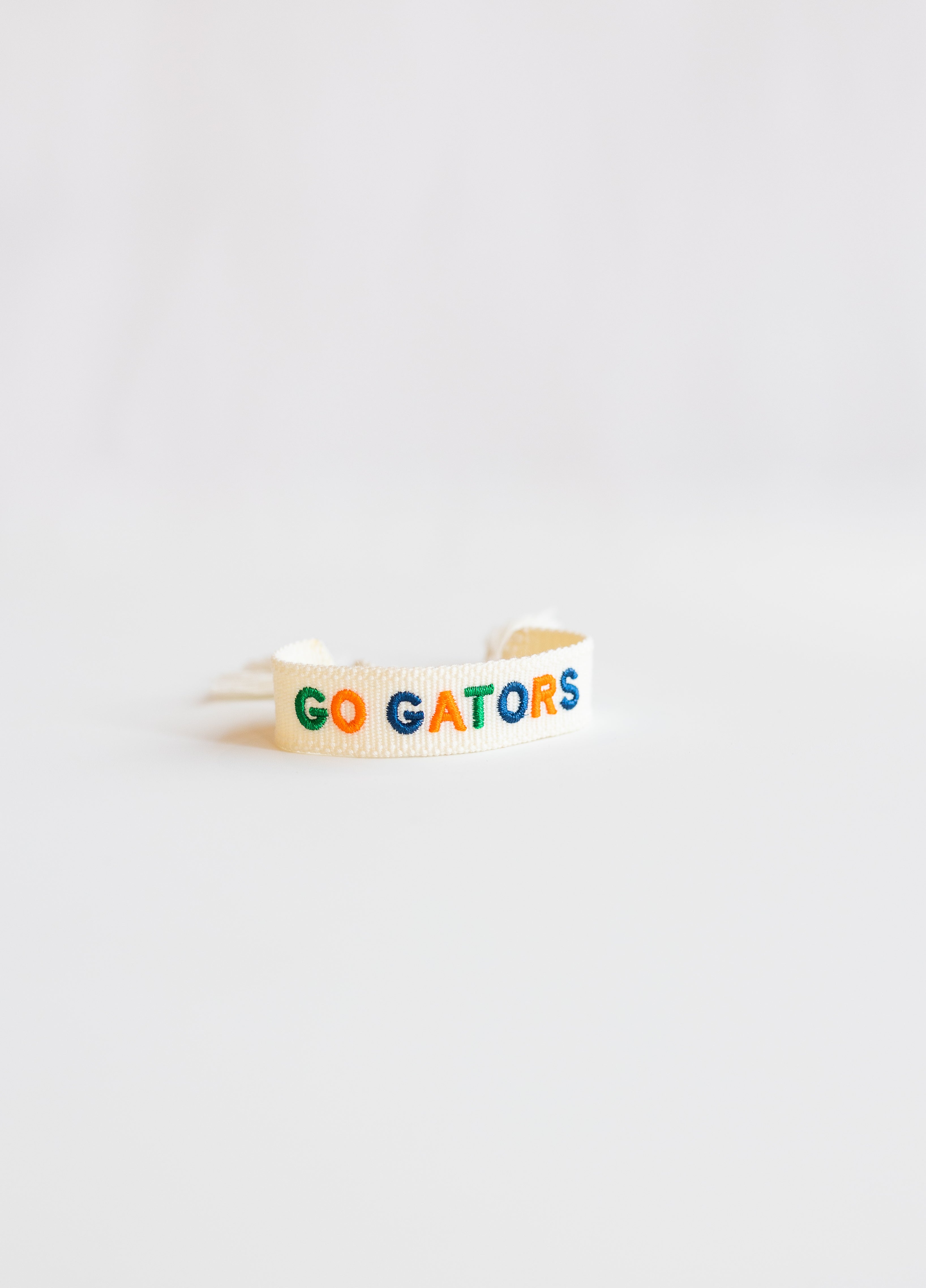 Florida Embroidered Bracelet