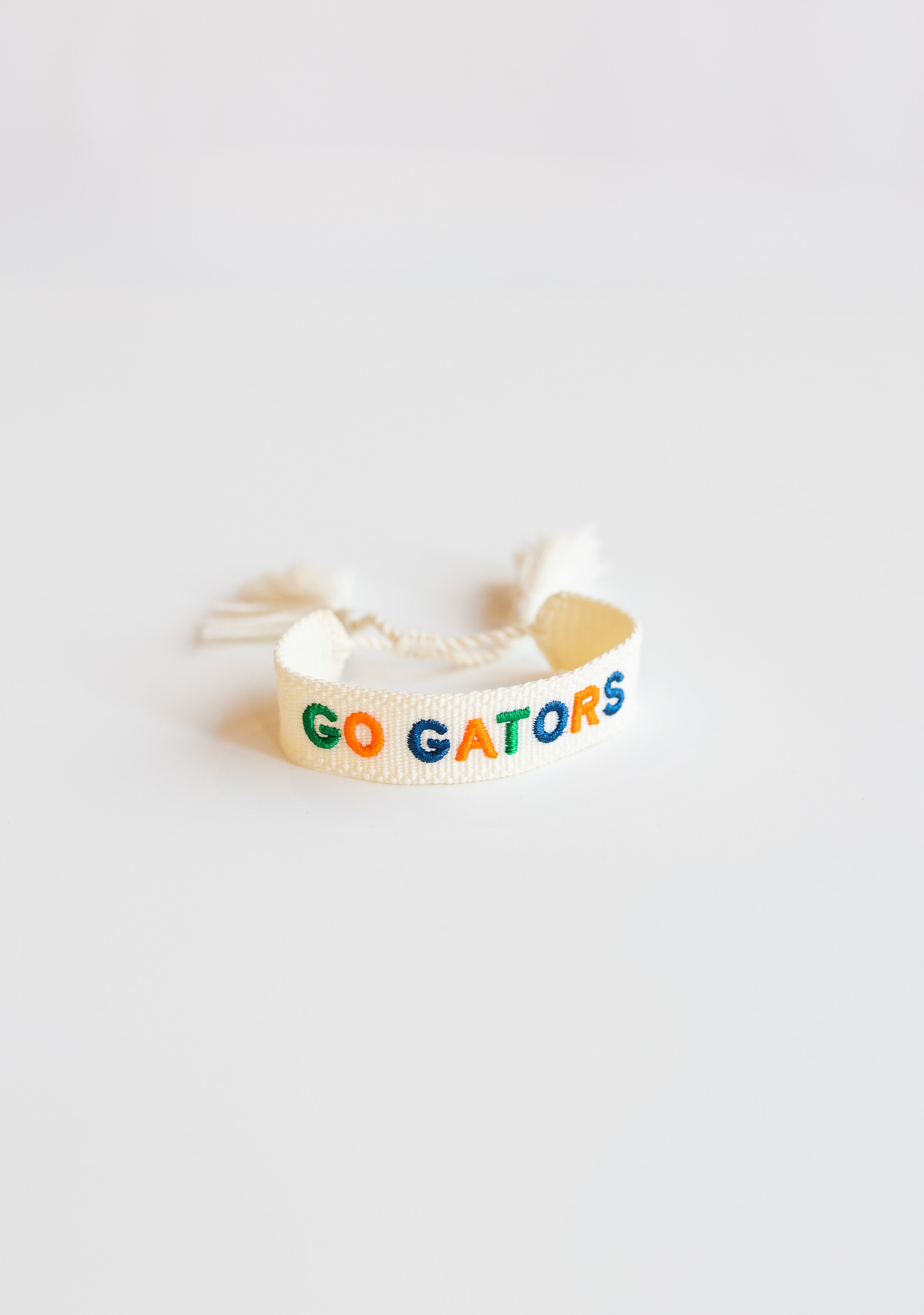 Florida Embroidered Bracelet