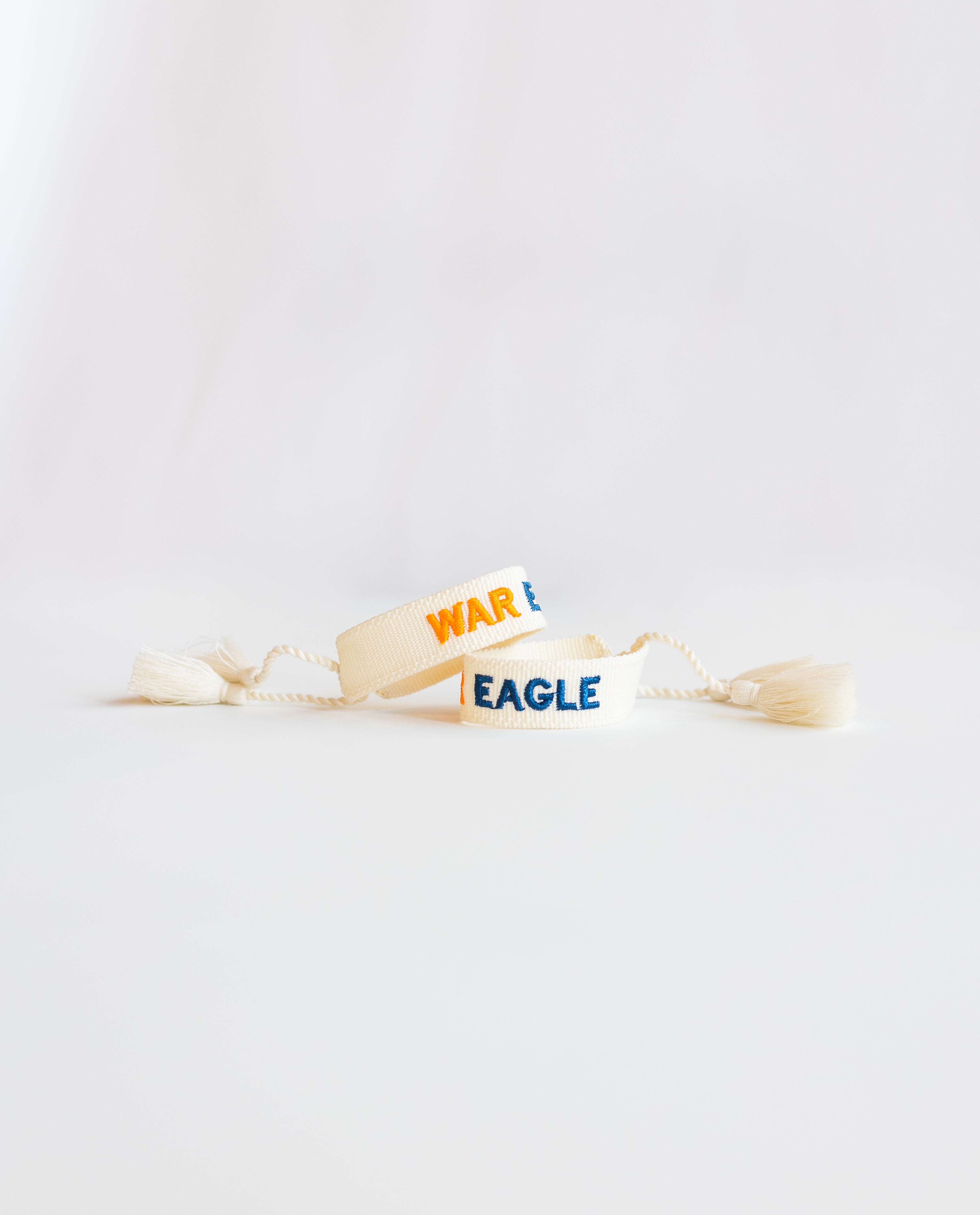 Auburn Embroidered Bracelet