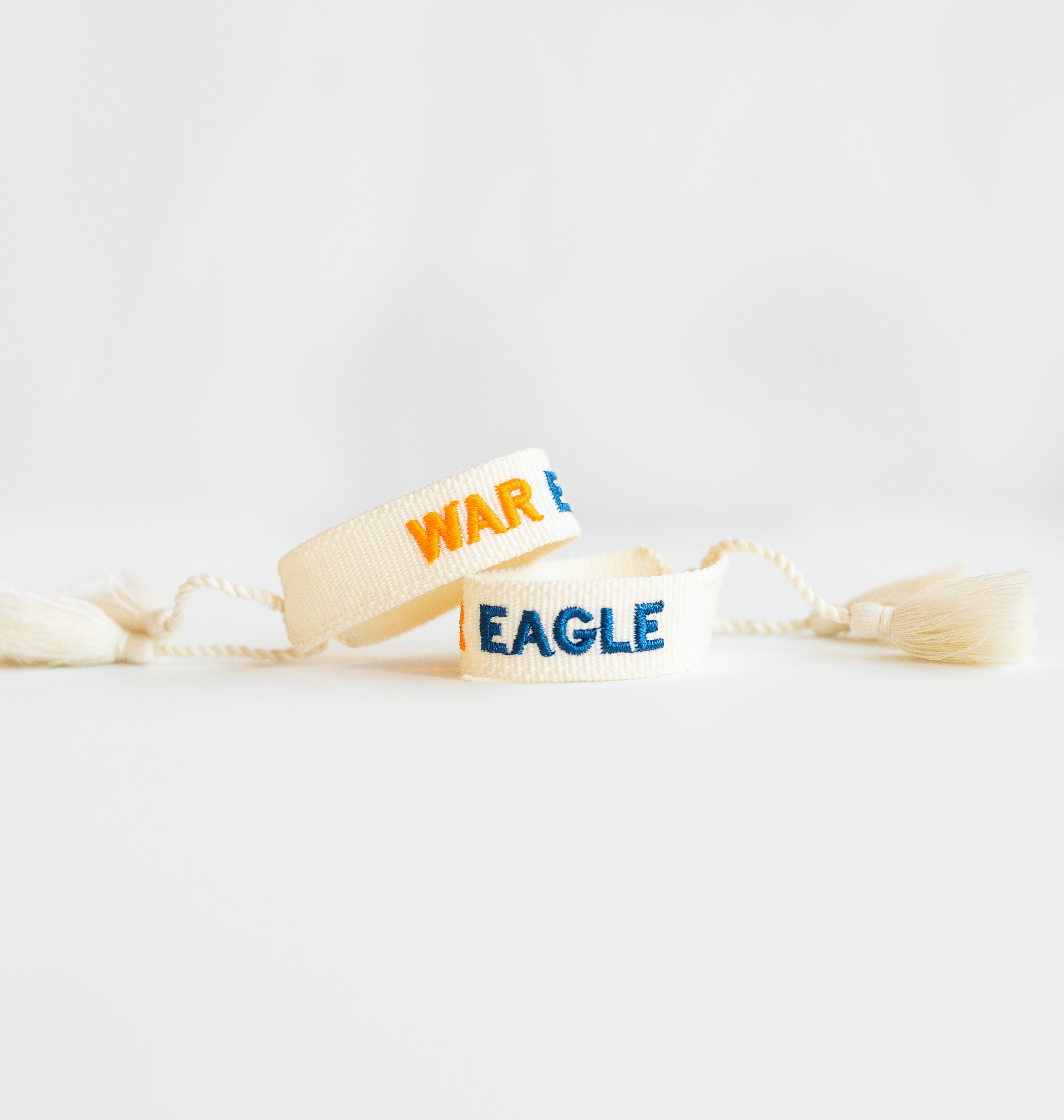 Auburn Embroidered Bracelet