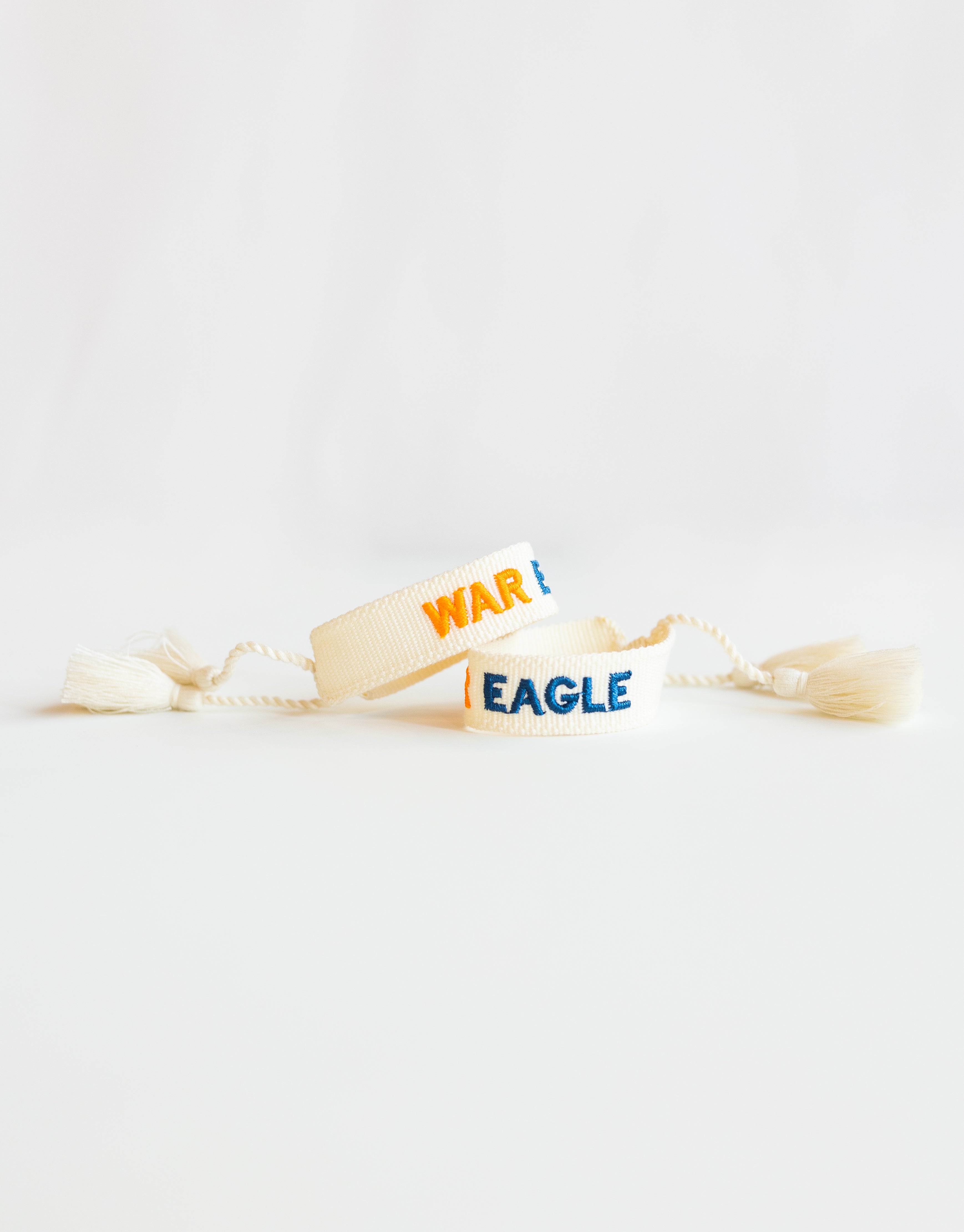 Auburn Embroidered Bracelet