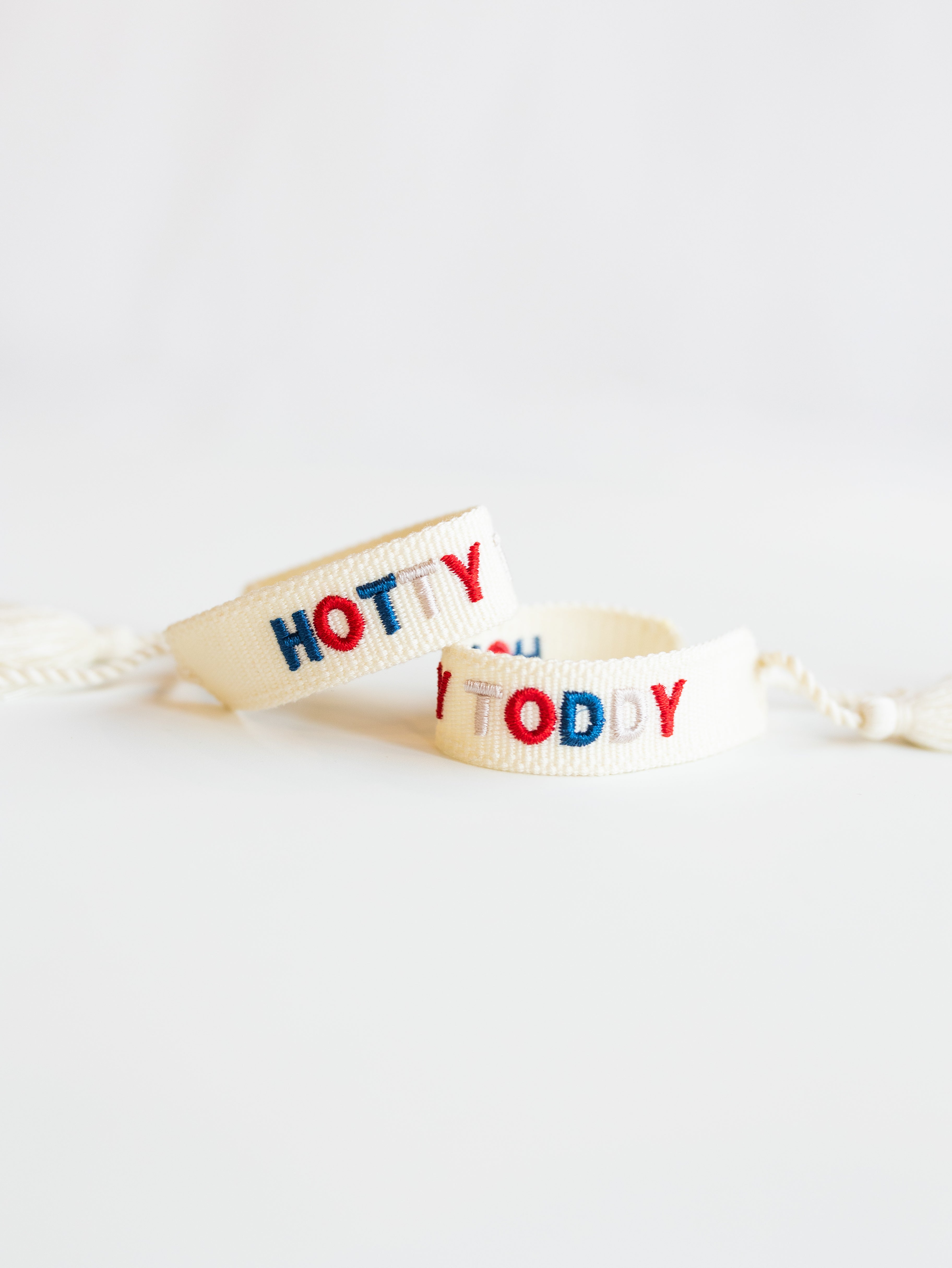 Ole Miss Embroidered Bracelet