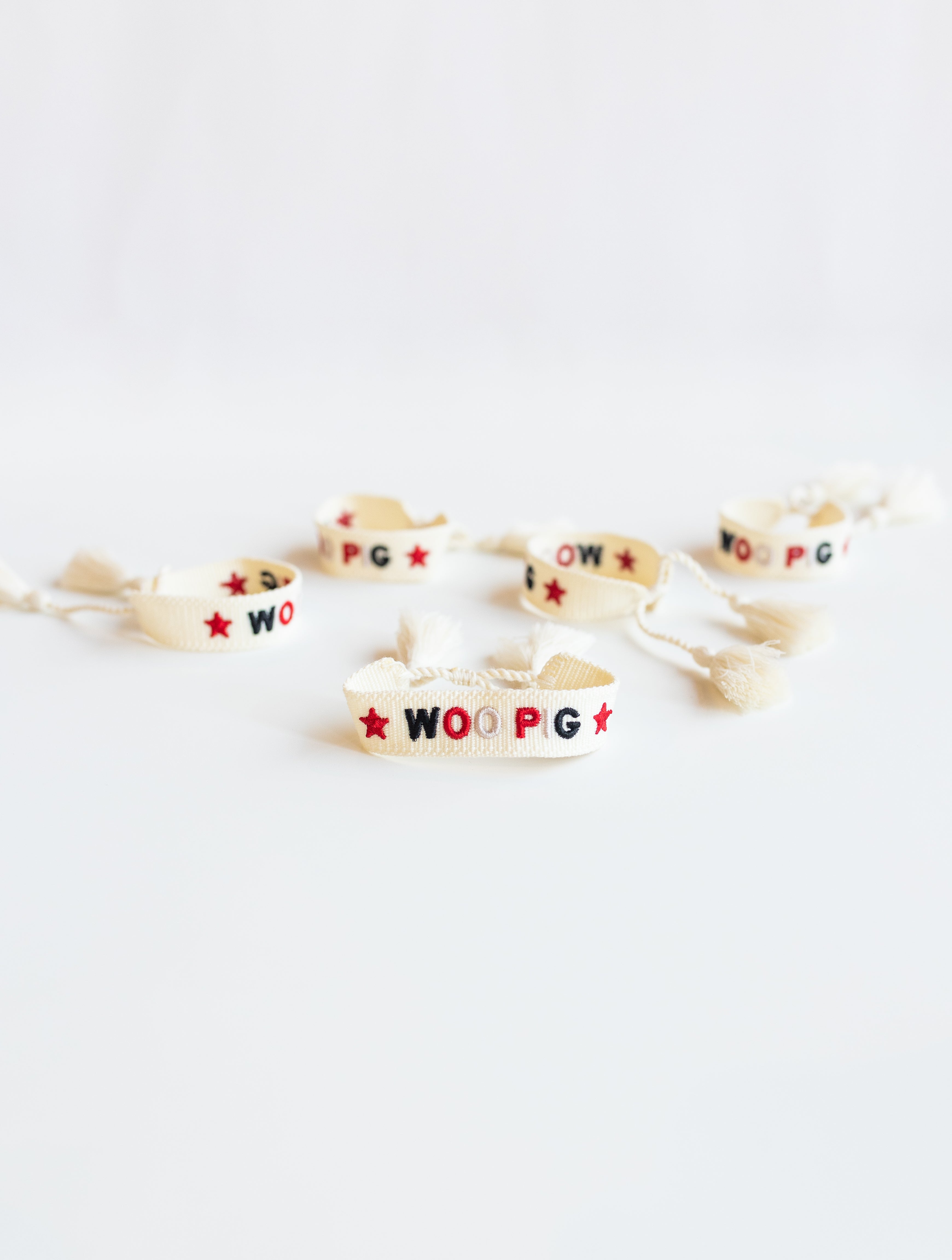Arkansas Embroidered Bracelet