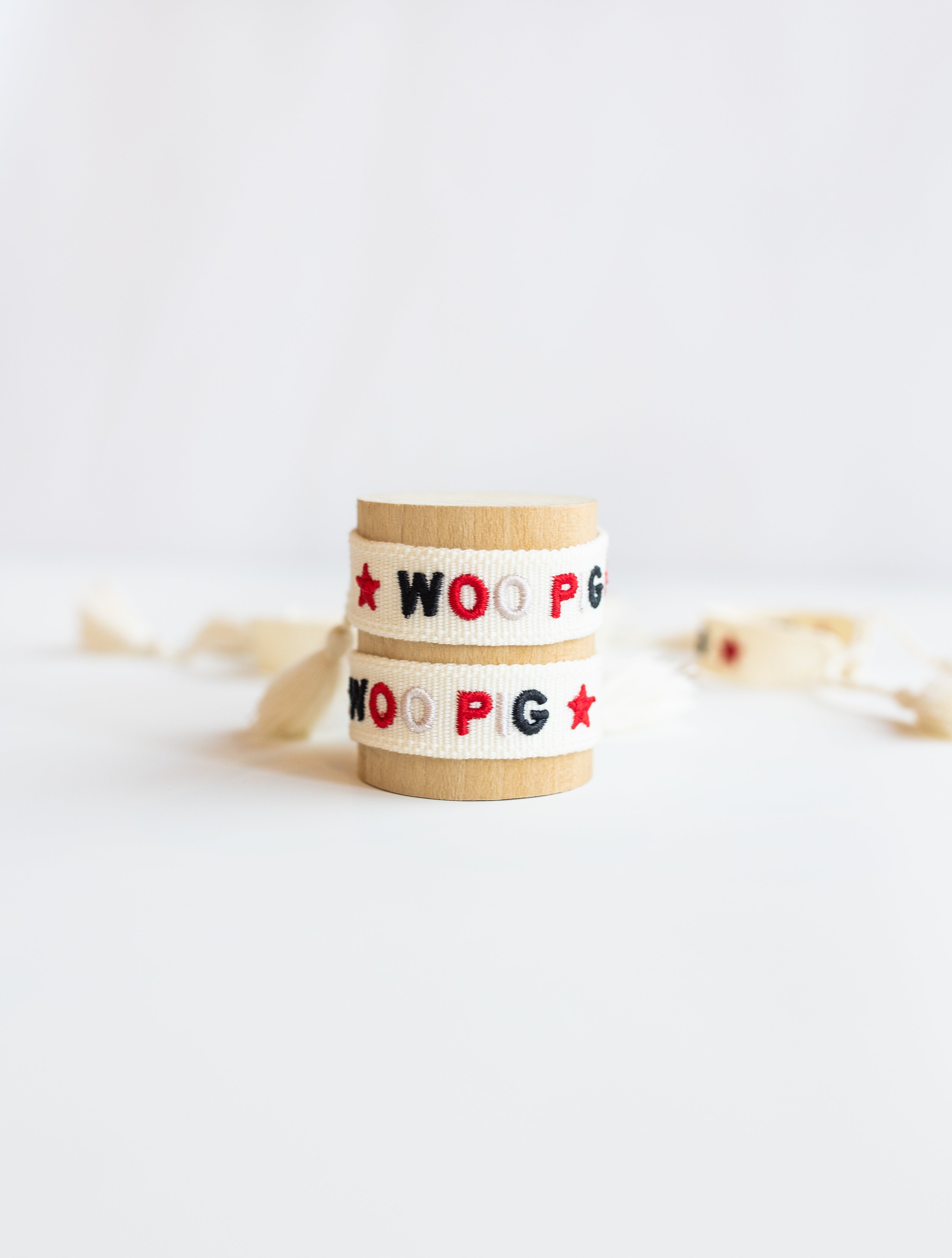 Arkansas Embroidered Bracelet