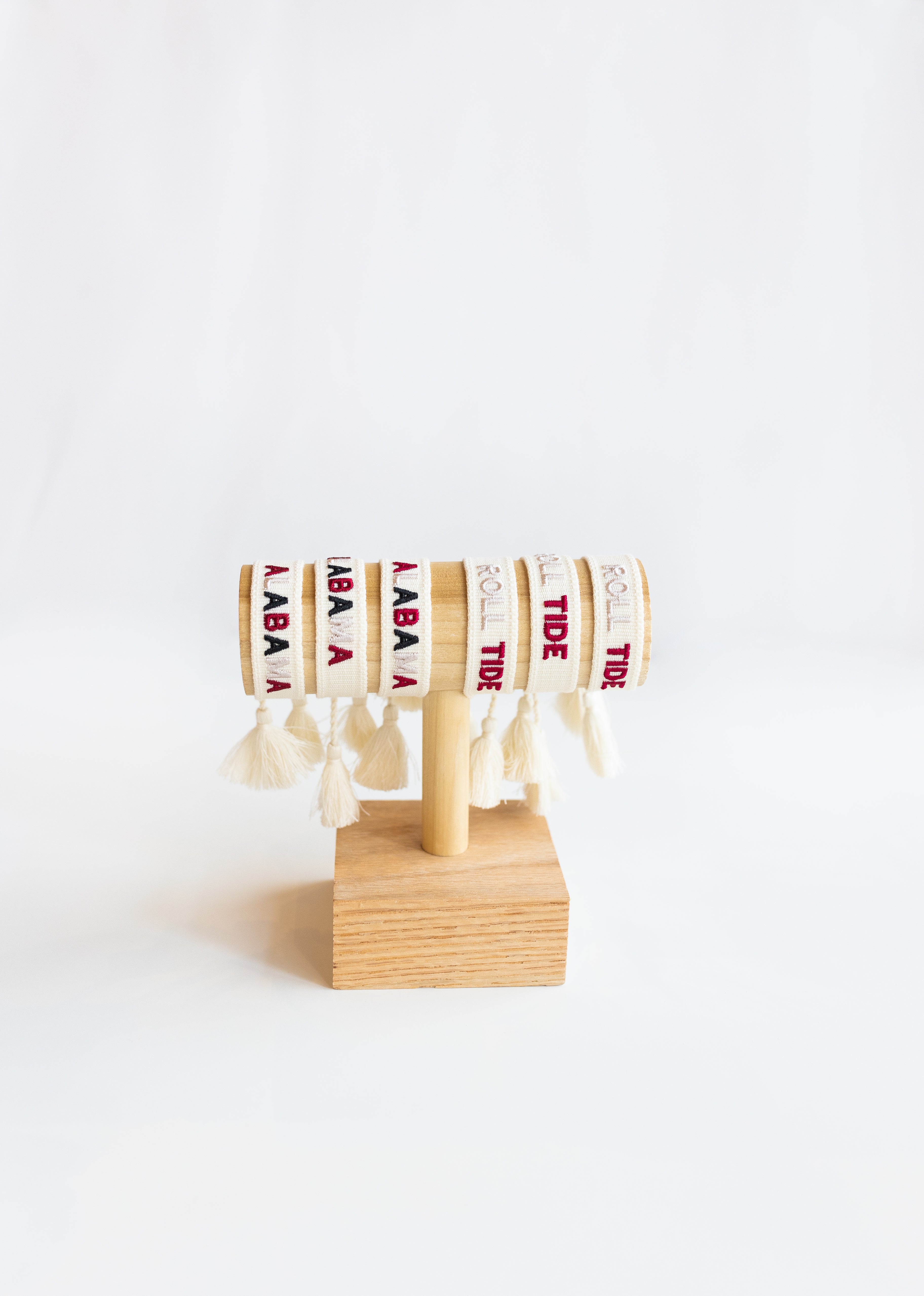 Roll Tide Embroidered Bracelet