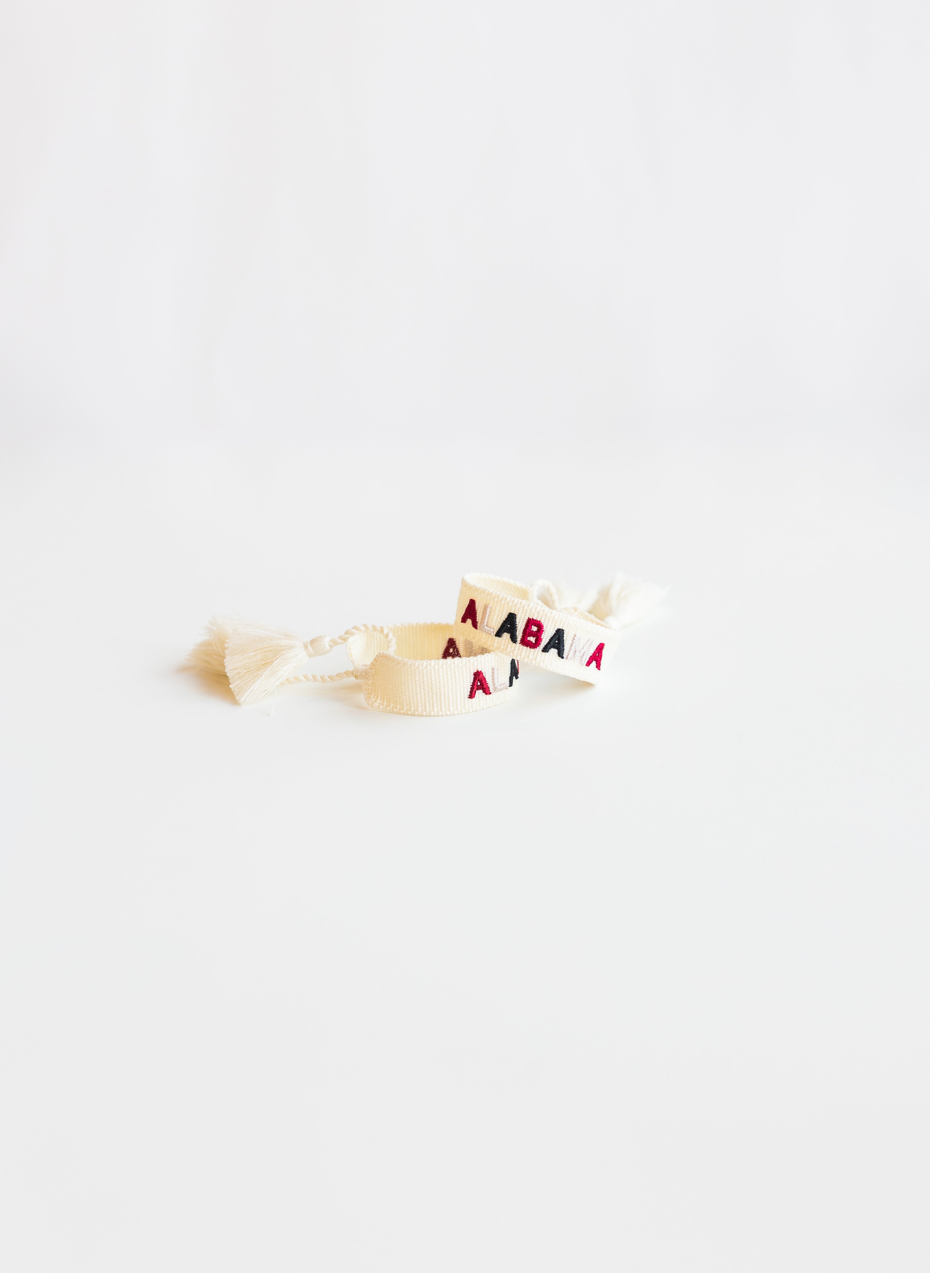 Alabama Embroidered Bracelet