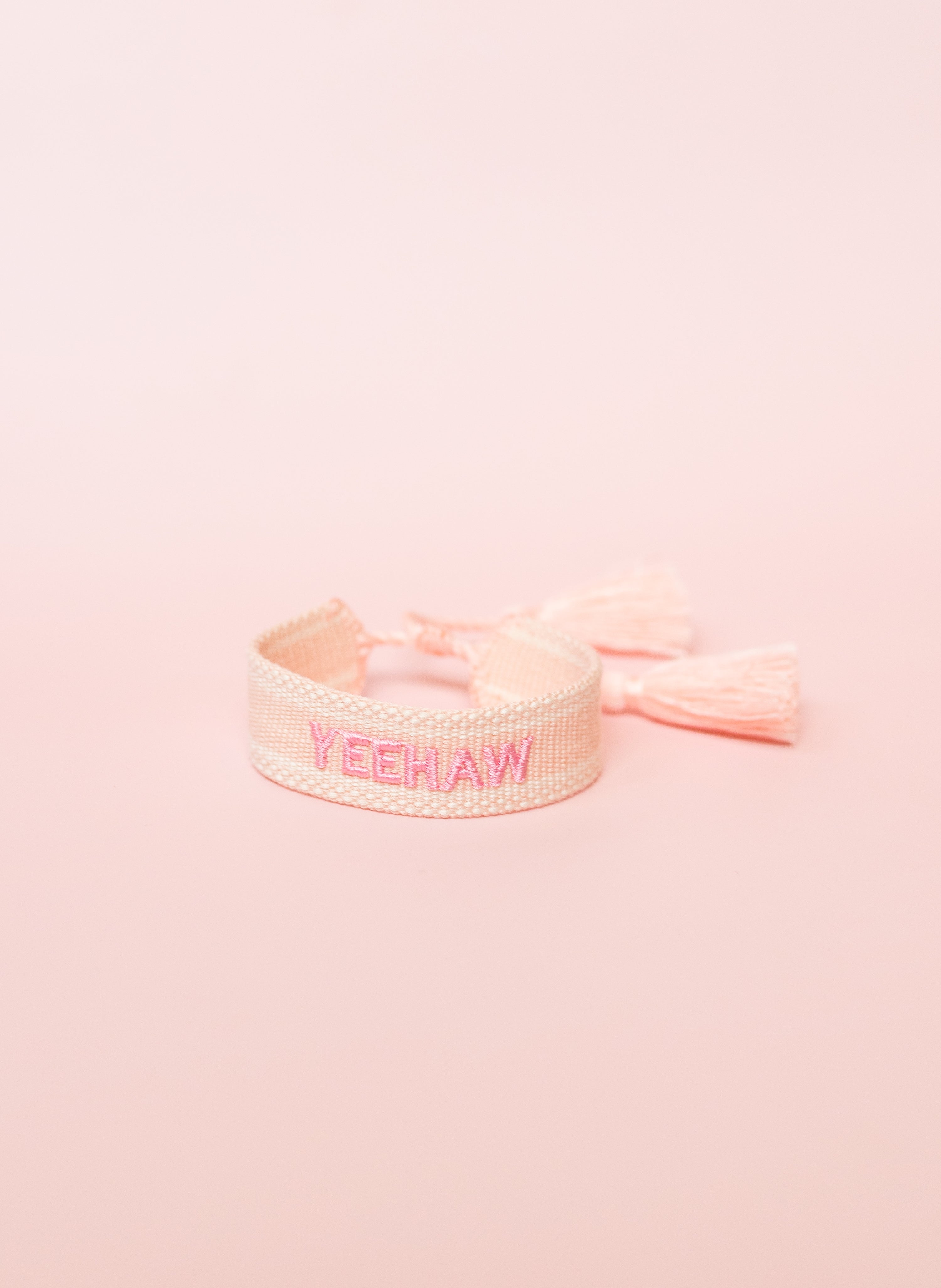 Yeehaw Embroidered Bracelet