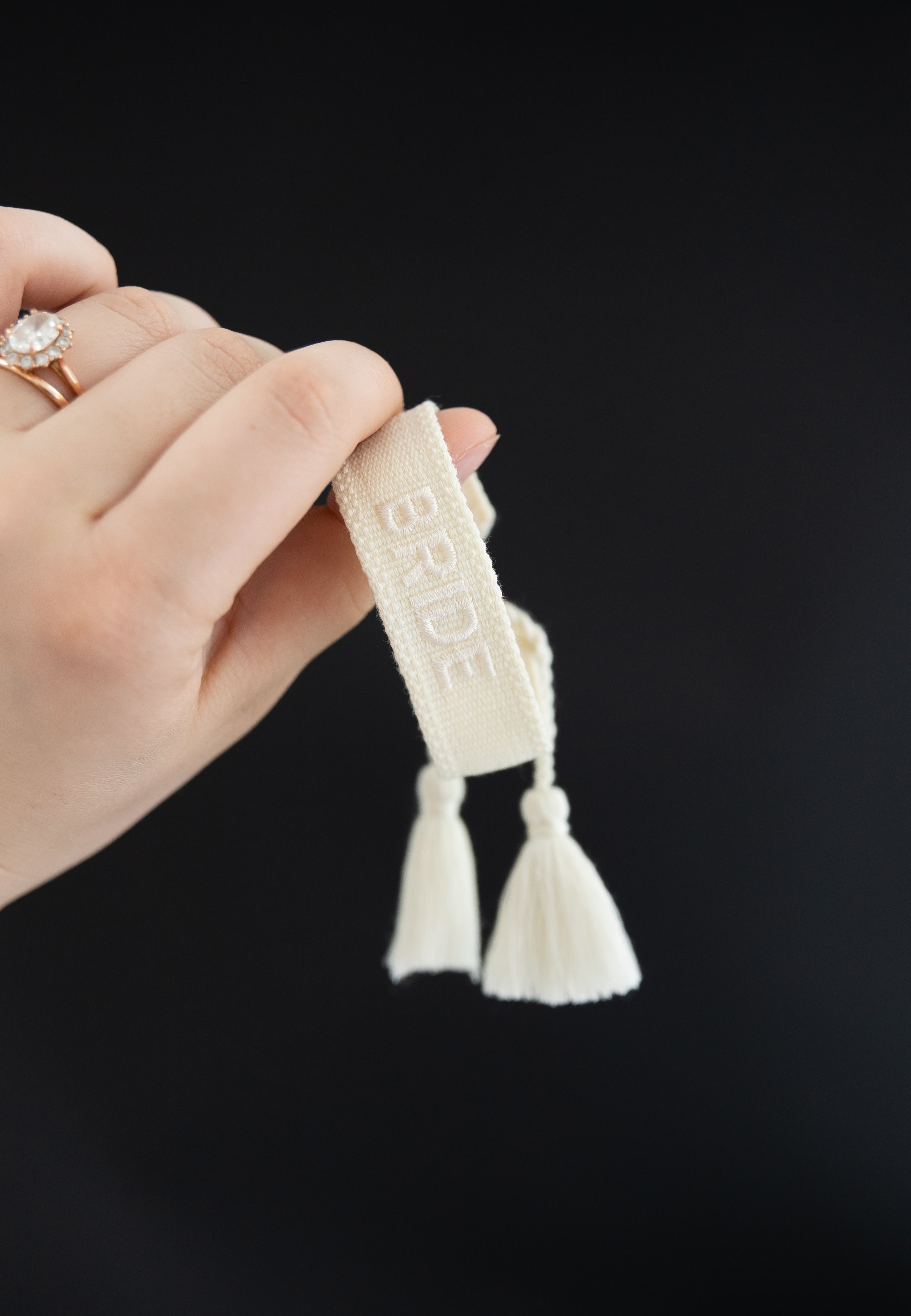 Bride Embroidered Bracelet