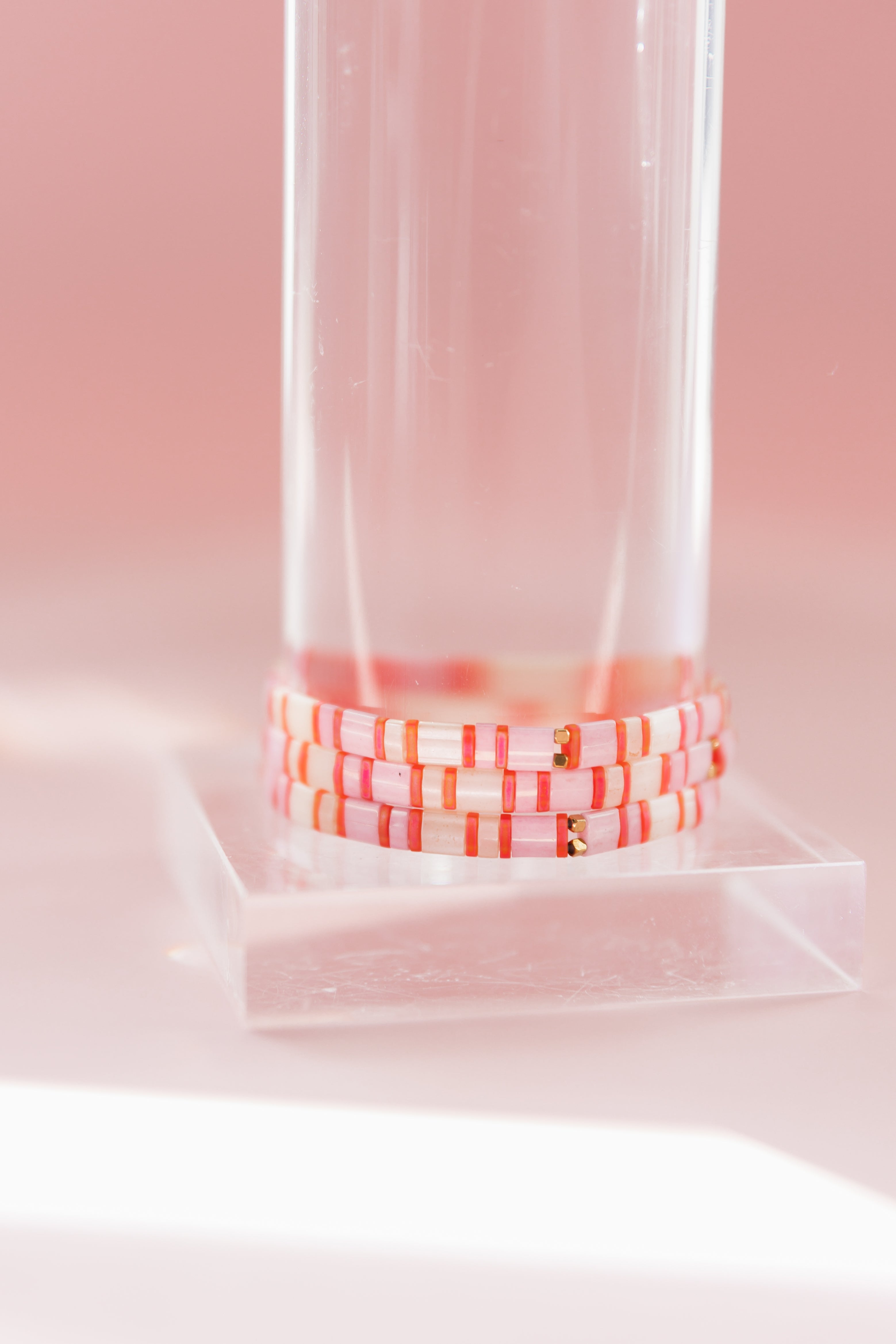 Tulip Glass Tile Bracelet