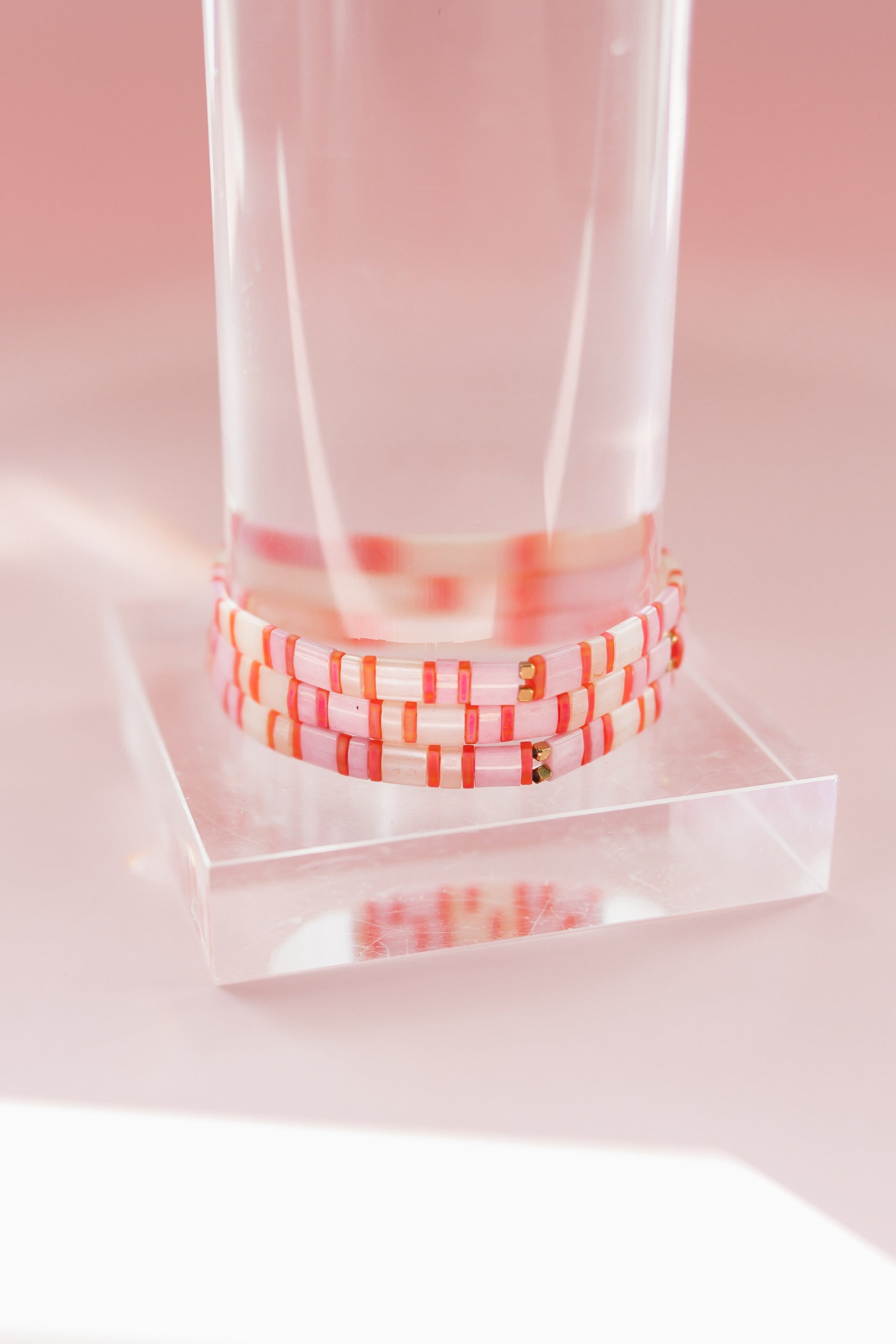 Tulip Glass Tile Bracelet