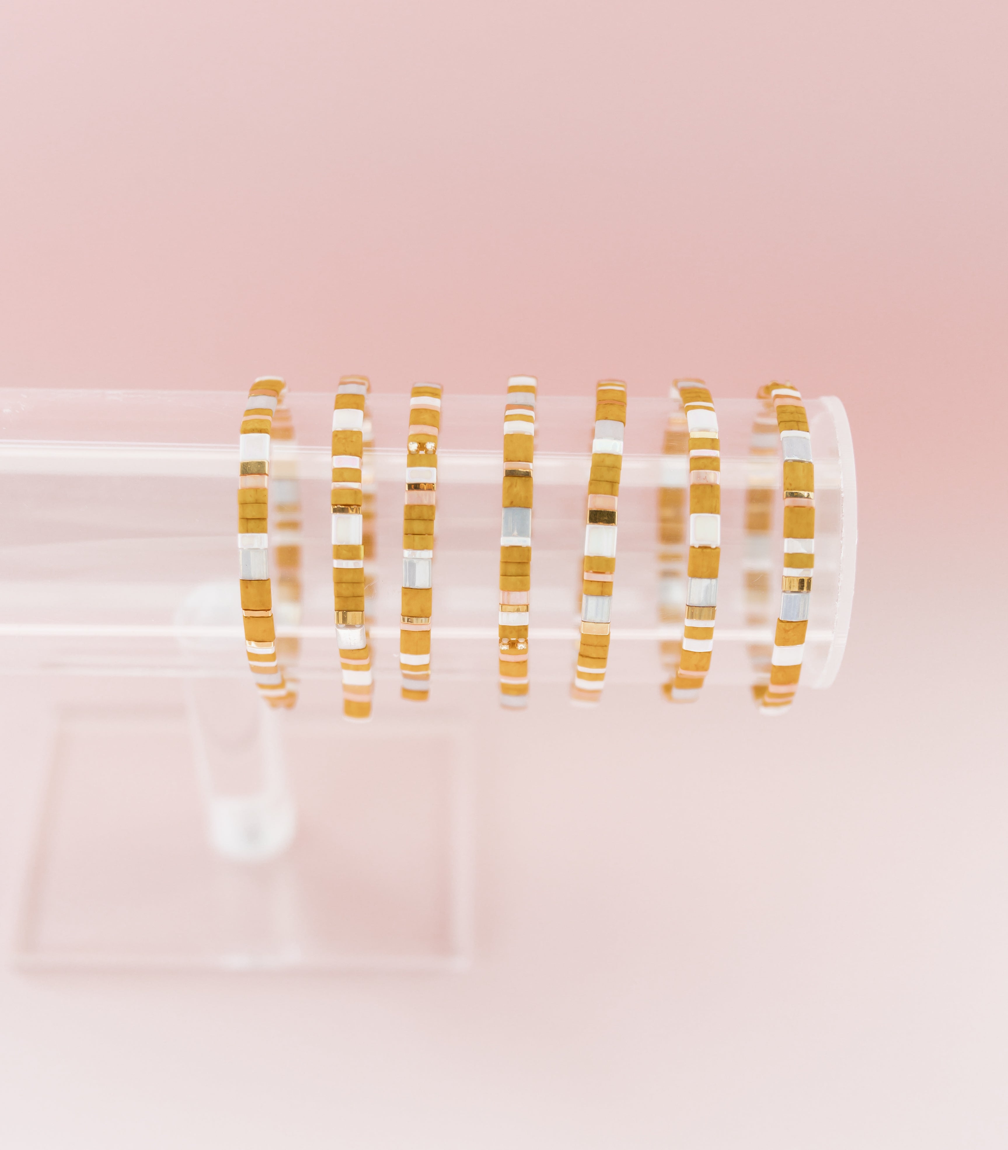 Sunset Glass Tile Bracelet
