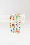 Color Block Glass Tile Bracelet