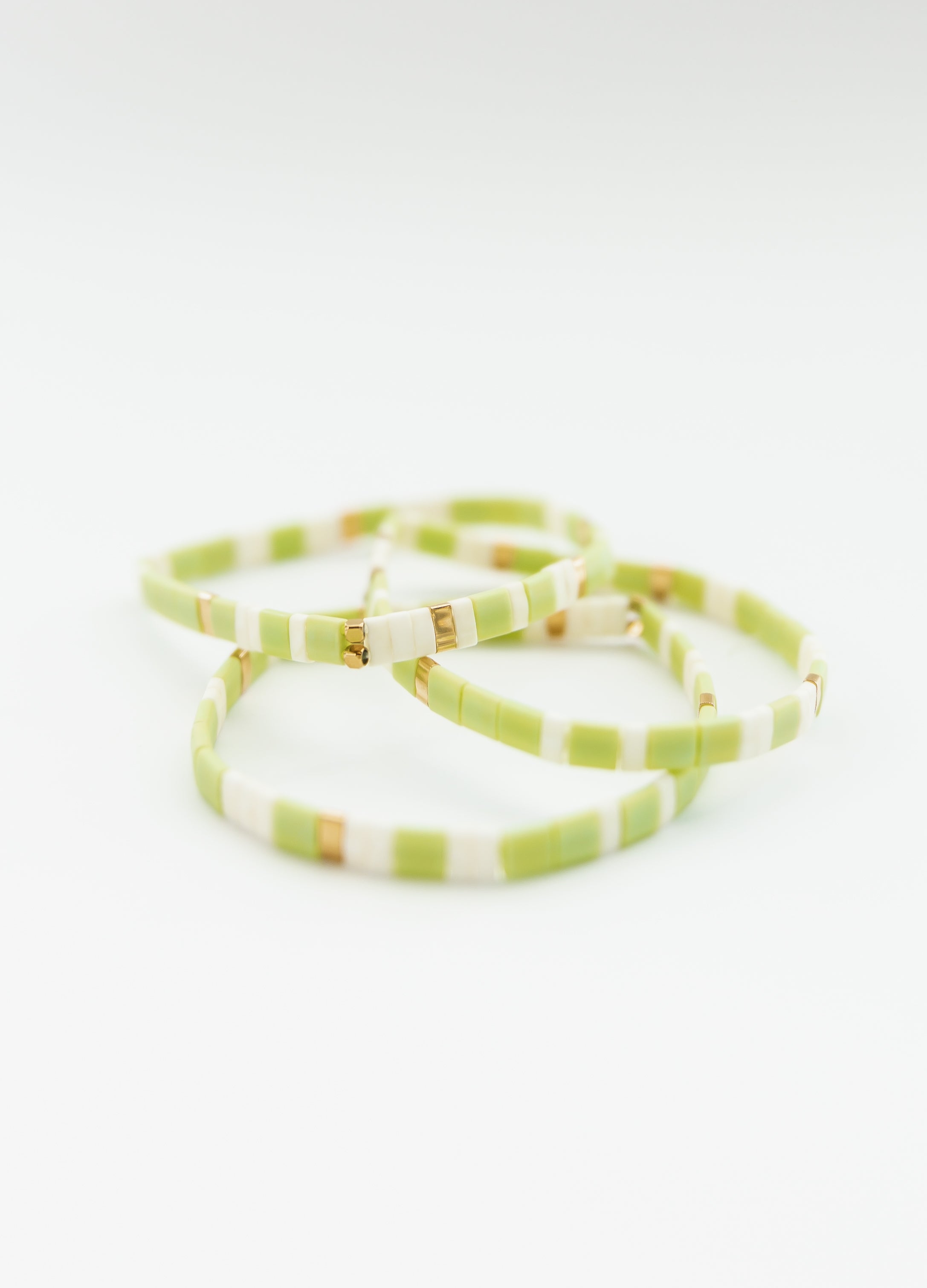Meadow Glass Tile Bracelet