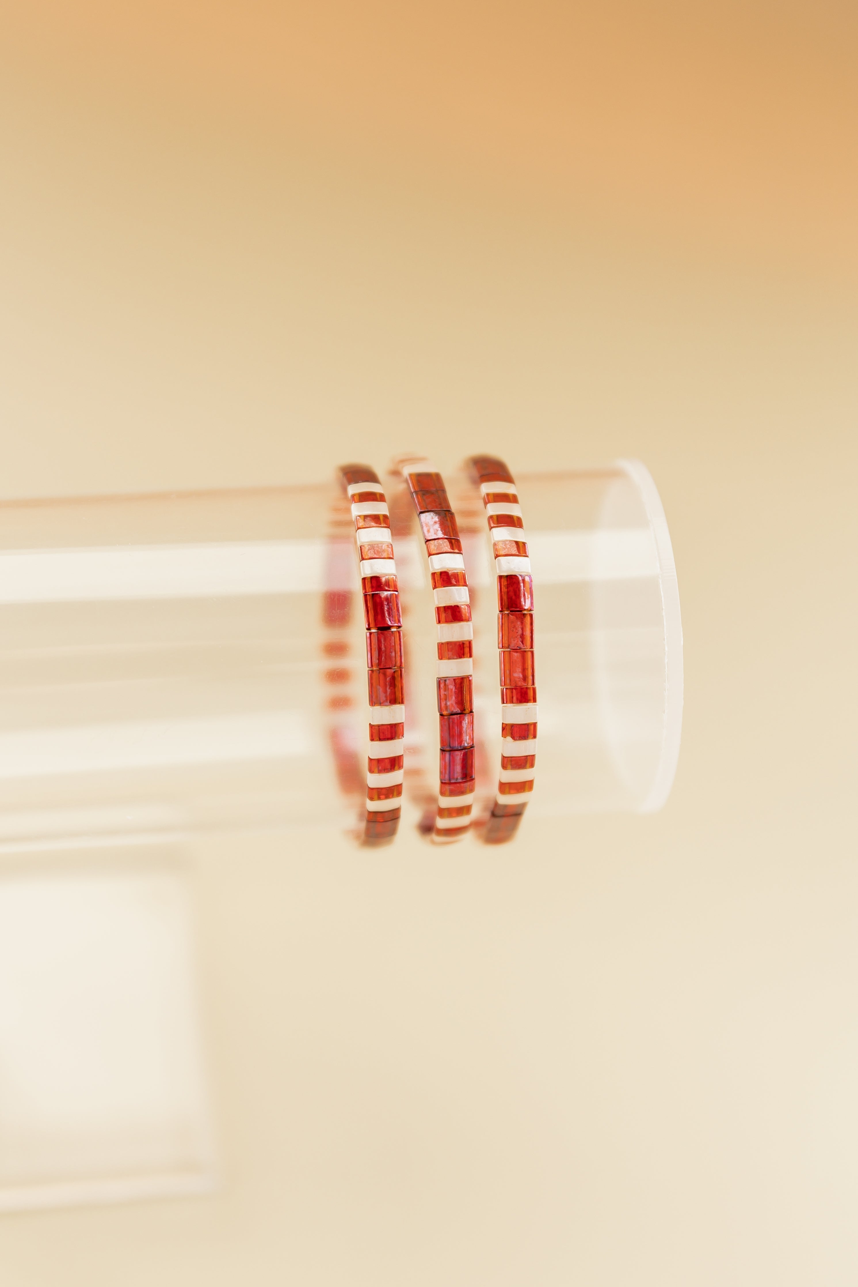 Game Day Glass Tile Bracelet
