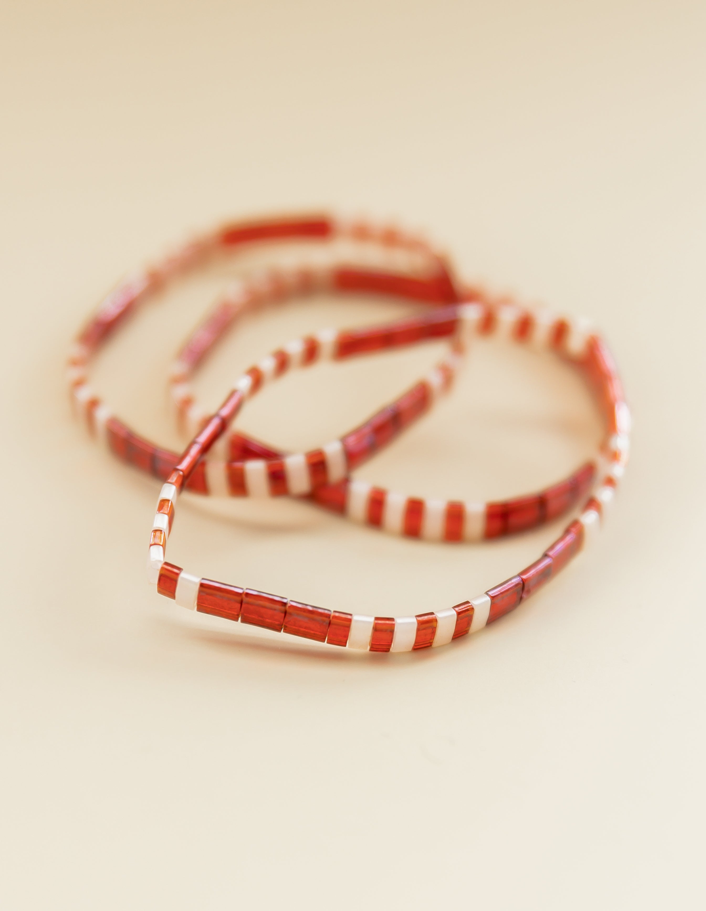 Game Day Glass Tile Bracelet