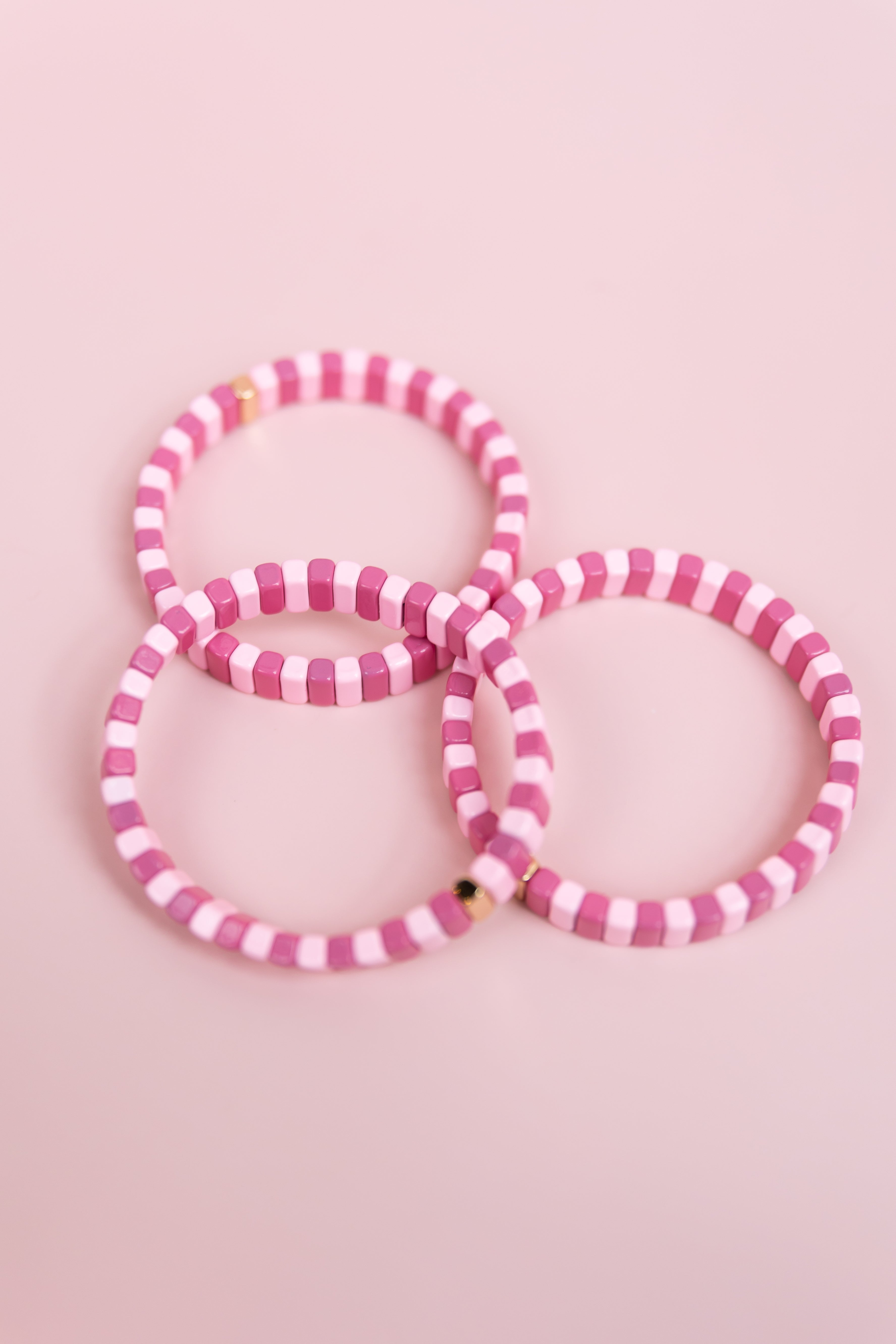 Raspberry Tila Bracelet