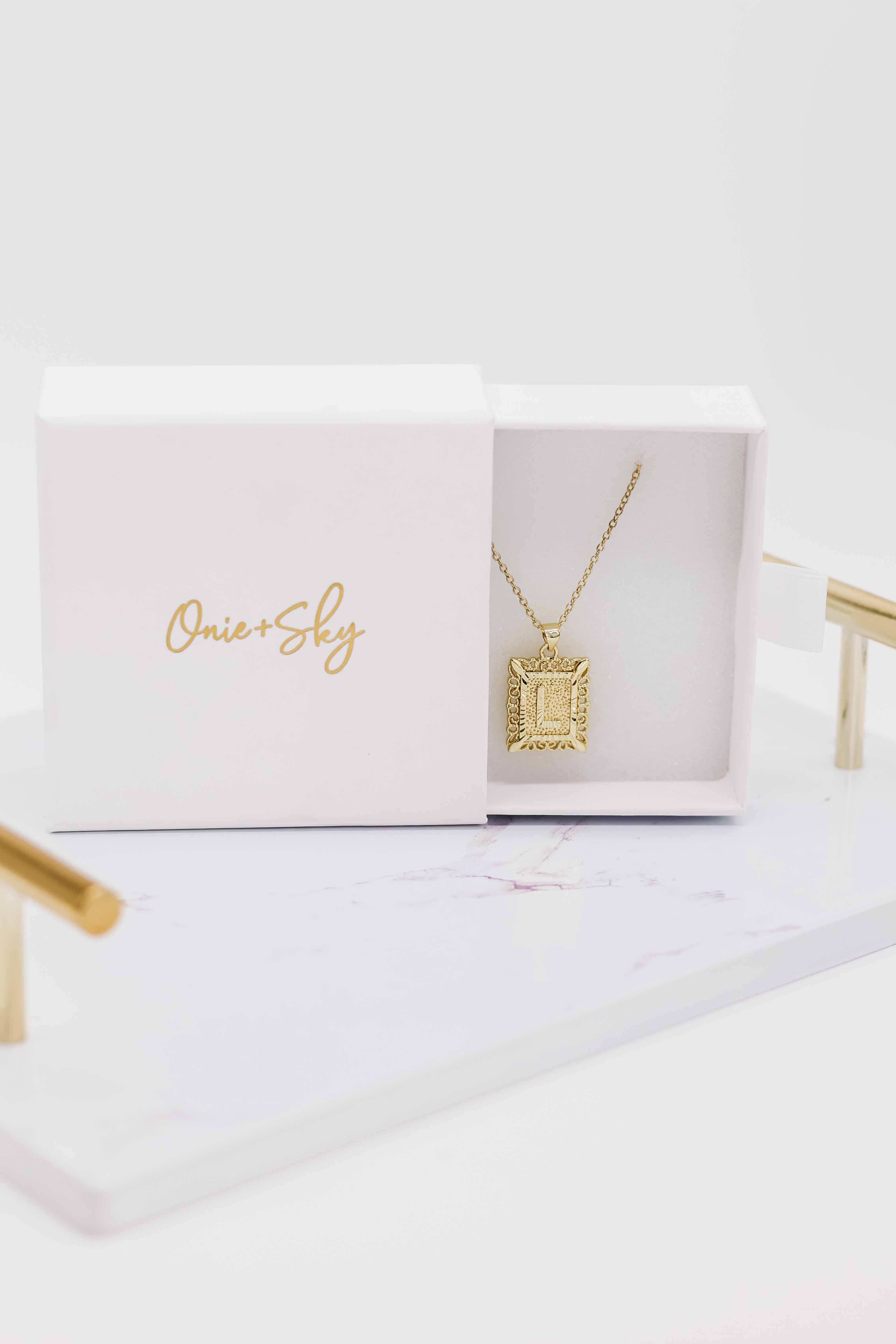 Gold Letter Necklace