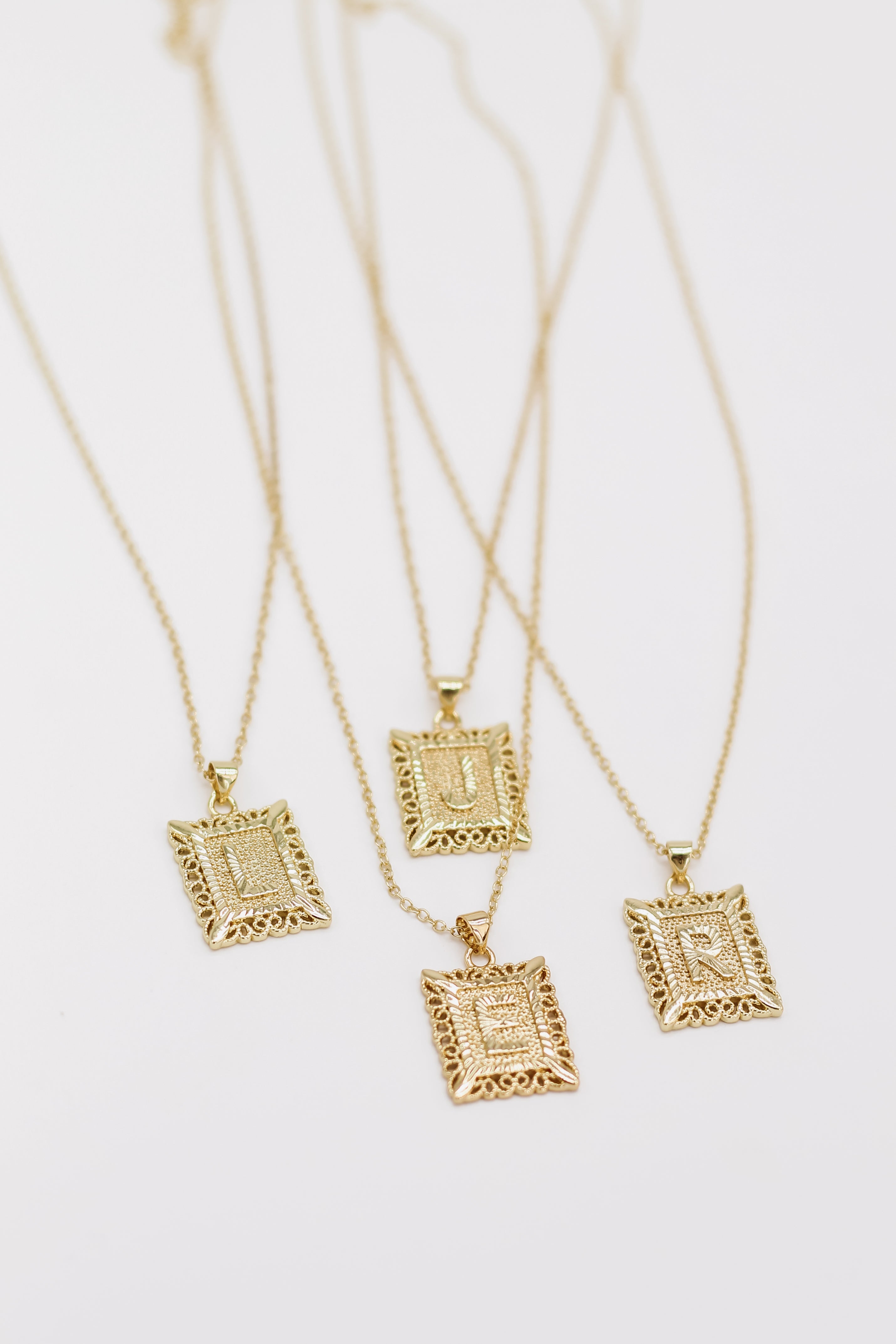 Gold Letter Necklace