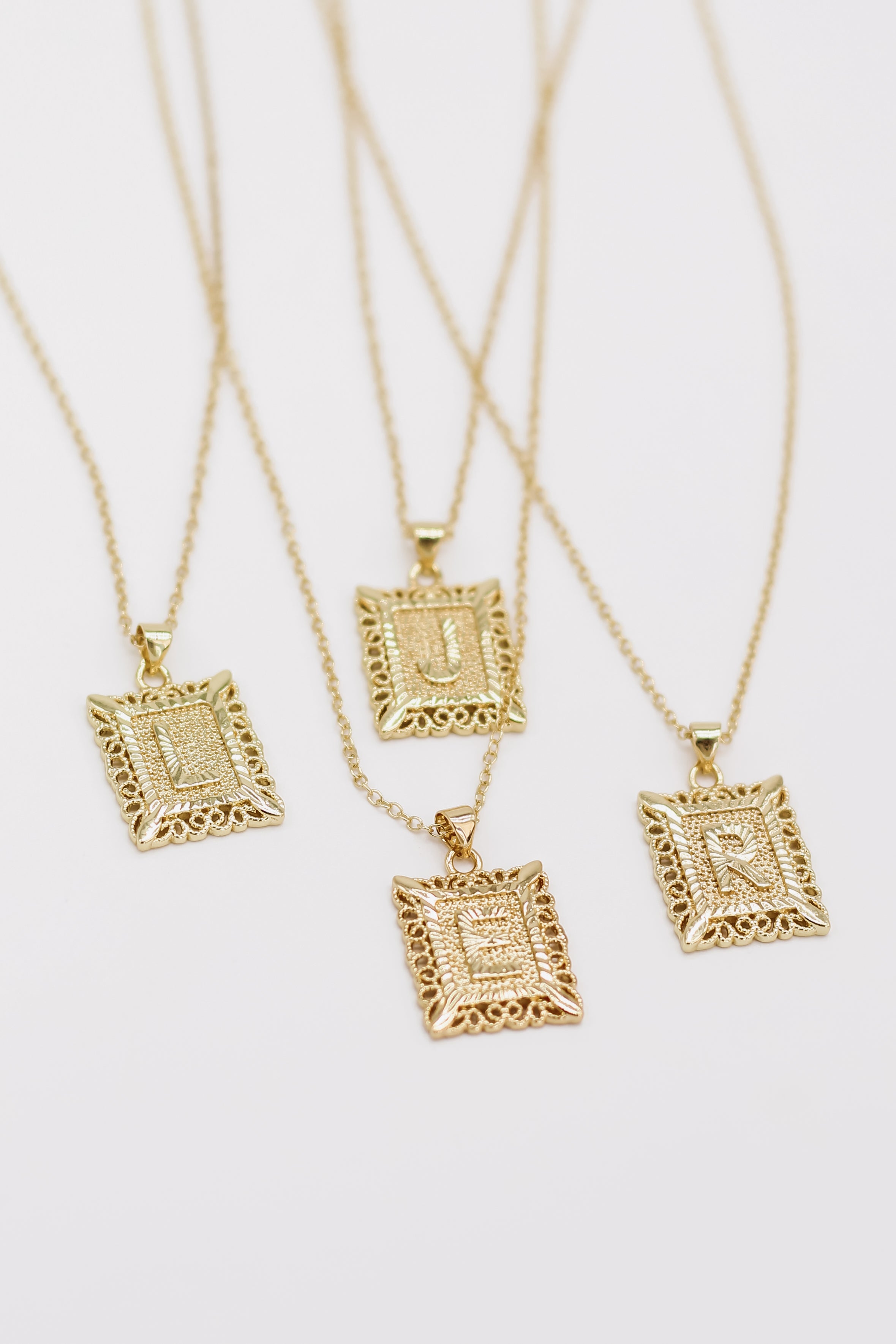 Gold Letter Necklace