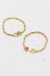 14k Gold Alphabet Bracelet