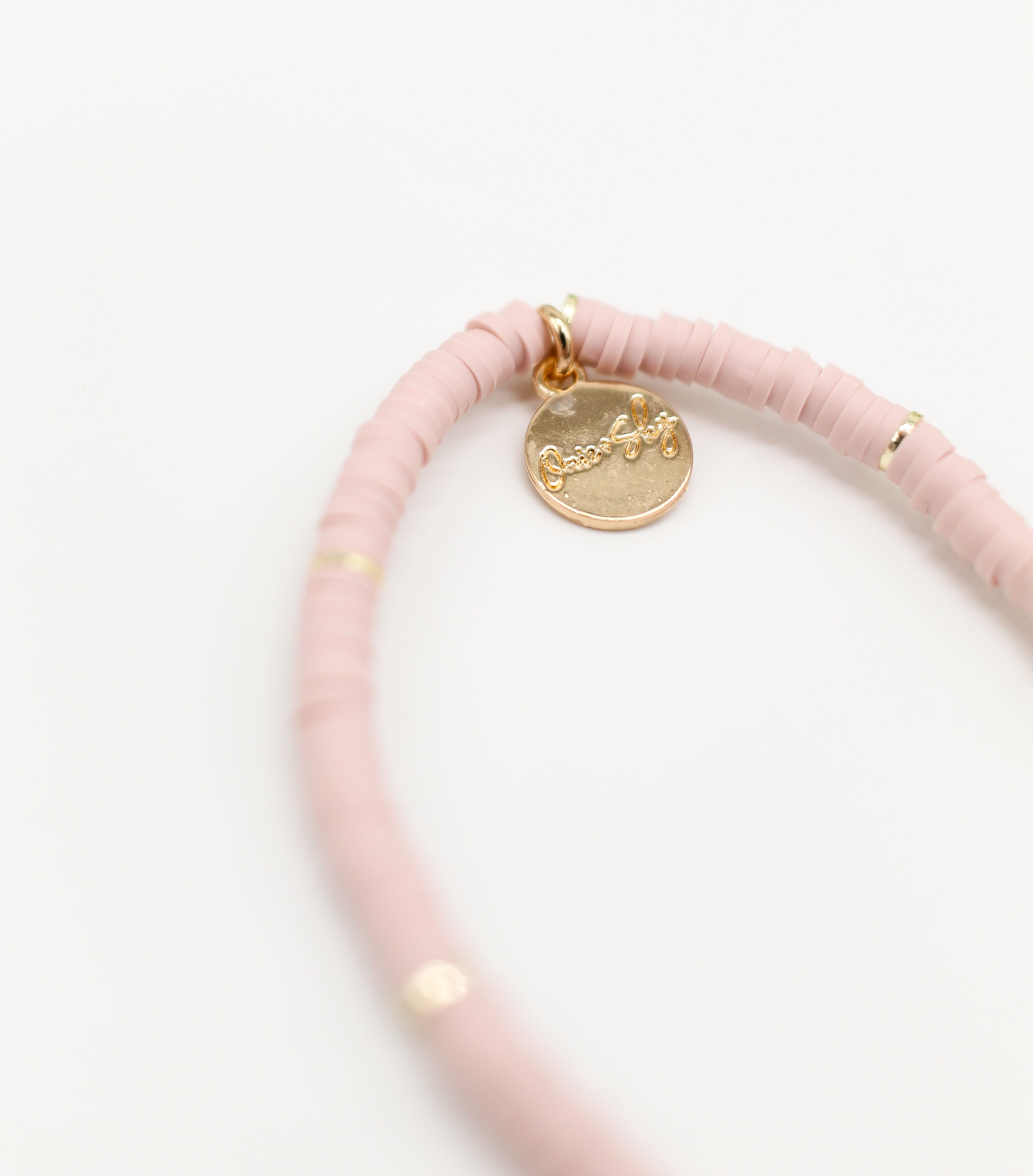 Mini Heishi Bible Verse Bracelet