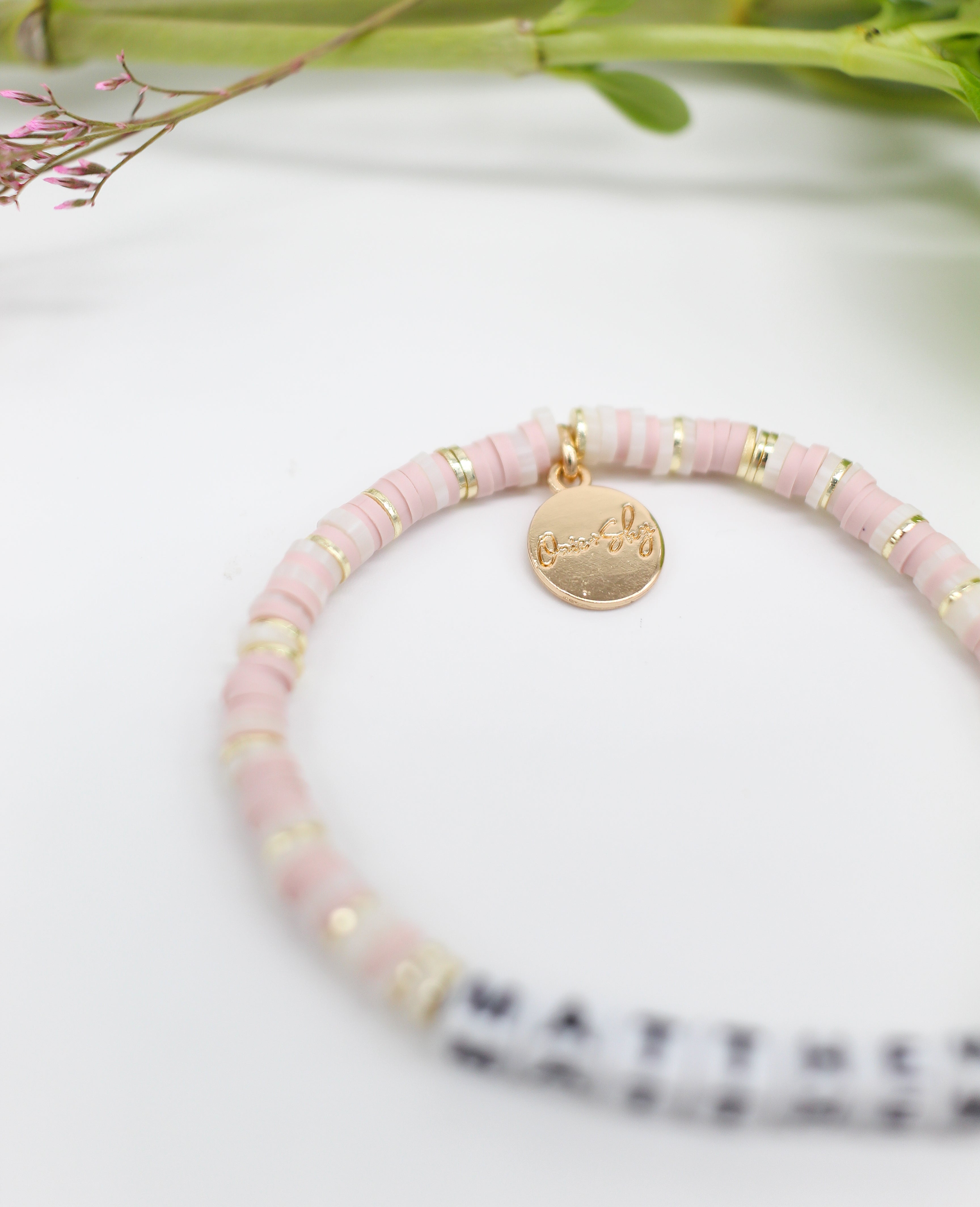 Mini Cocktail Bible Verse Bracelet