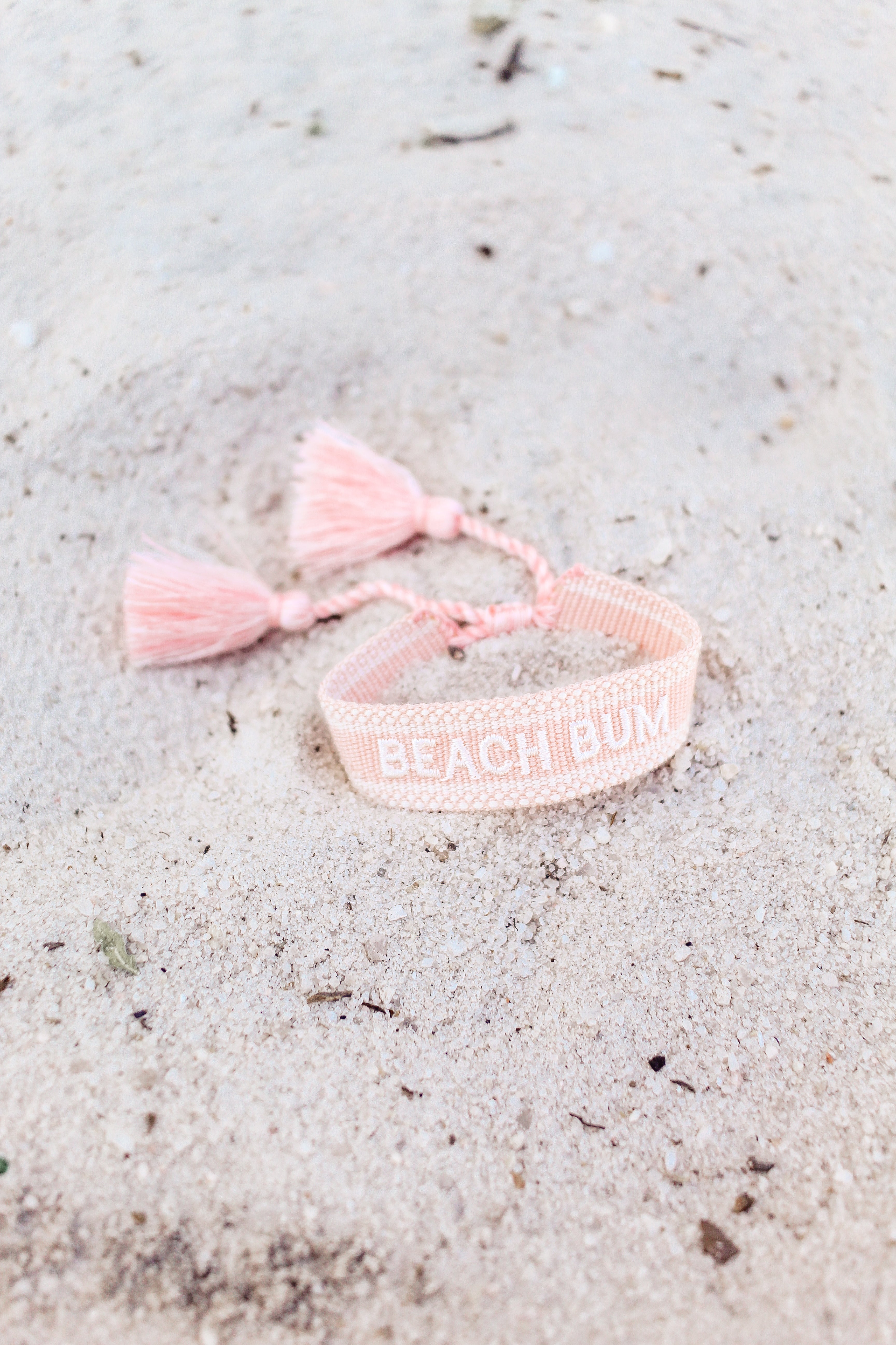 Beach Bum Embroidered Bracelet