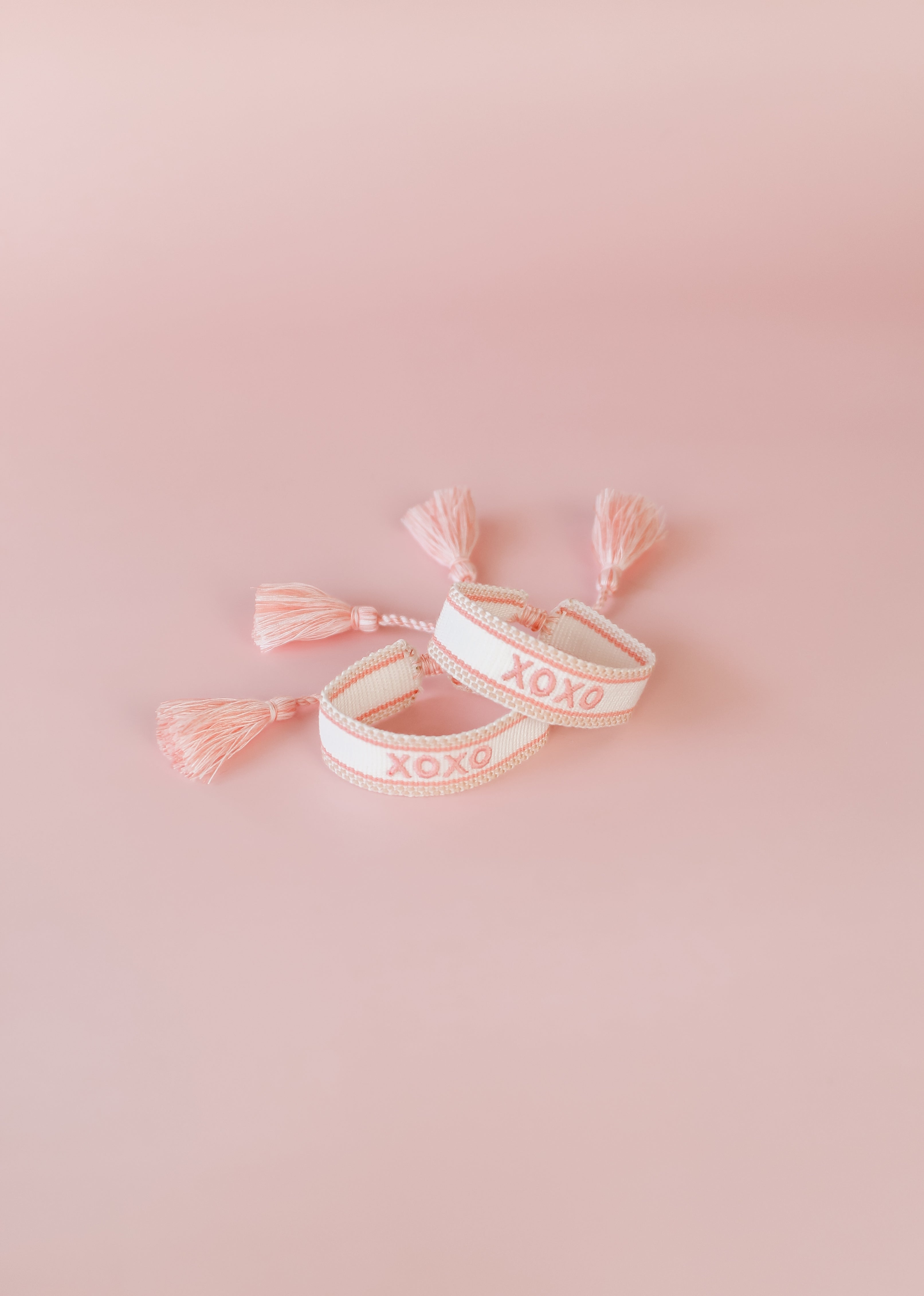 XOXO Embroidered Bracelet
