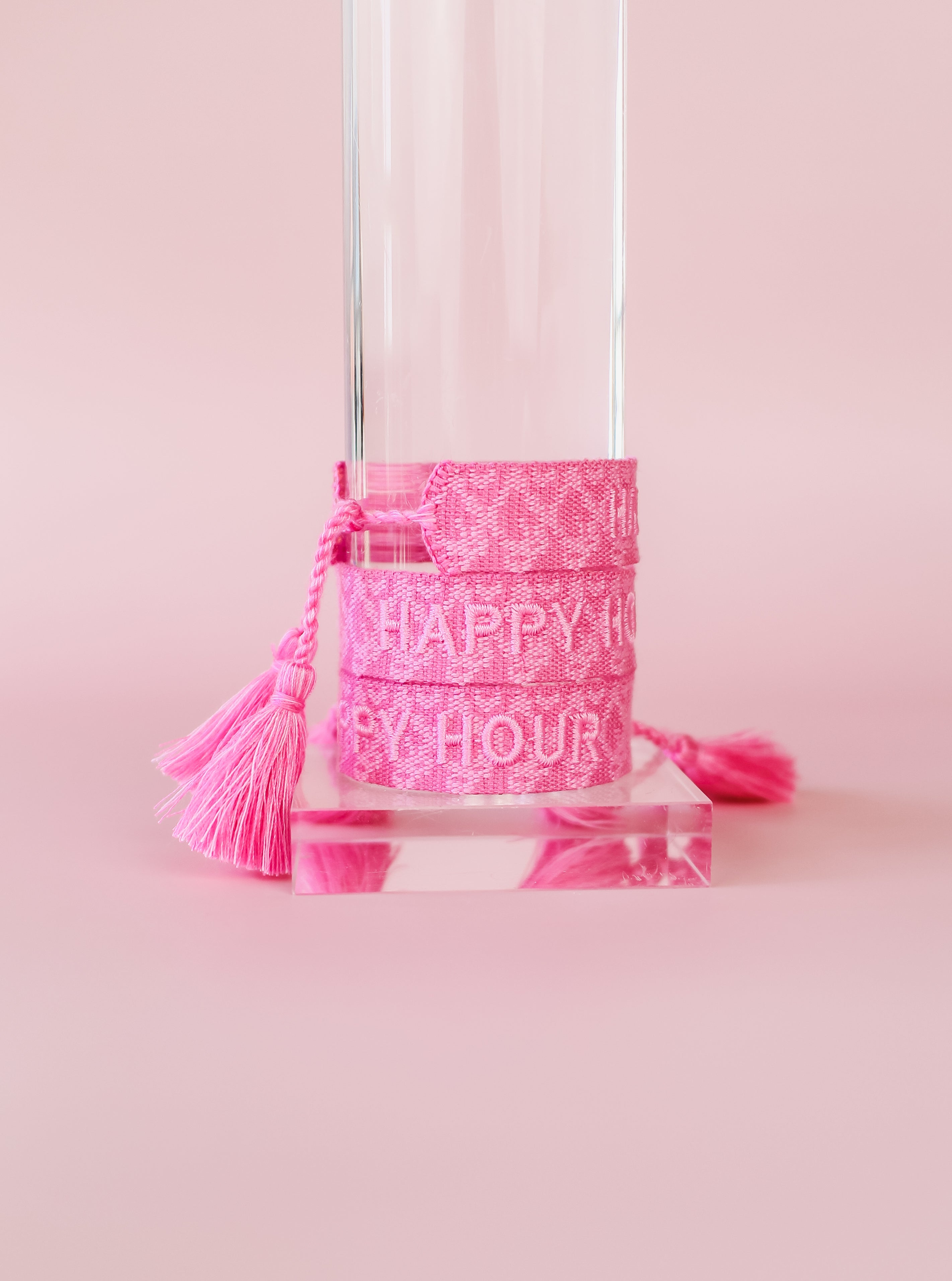 Happy Hour Embroidered Bracelet