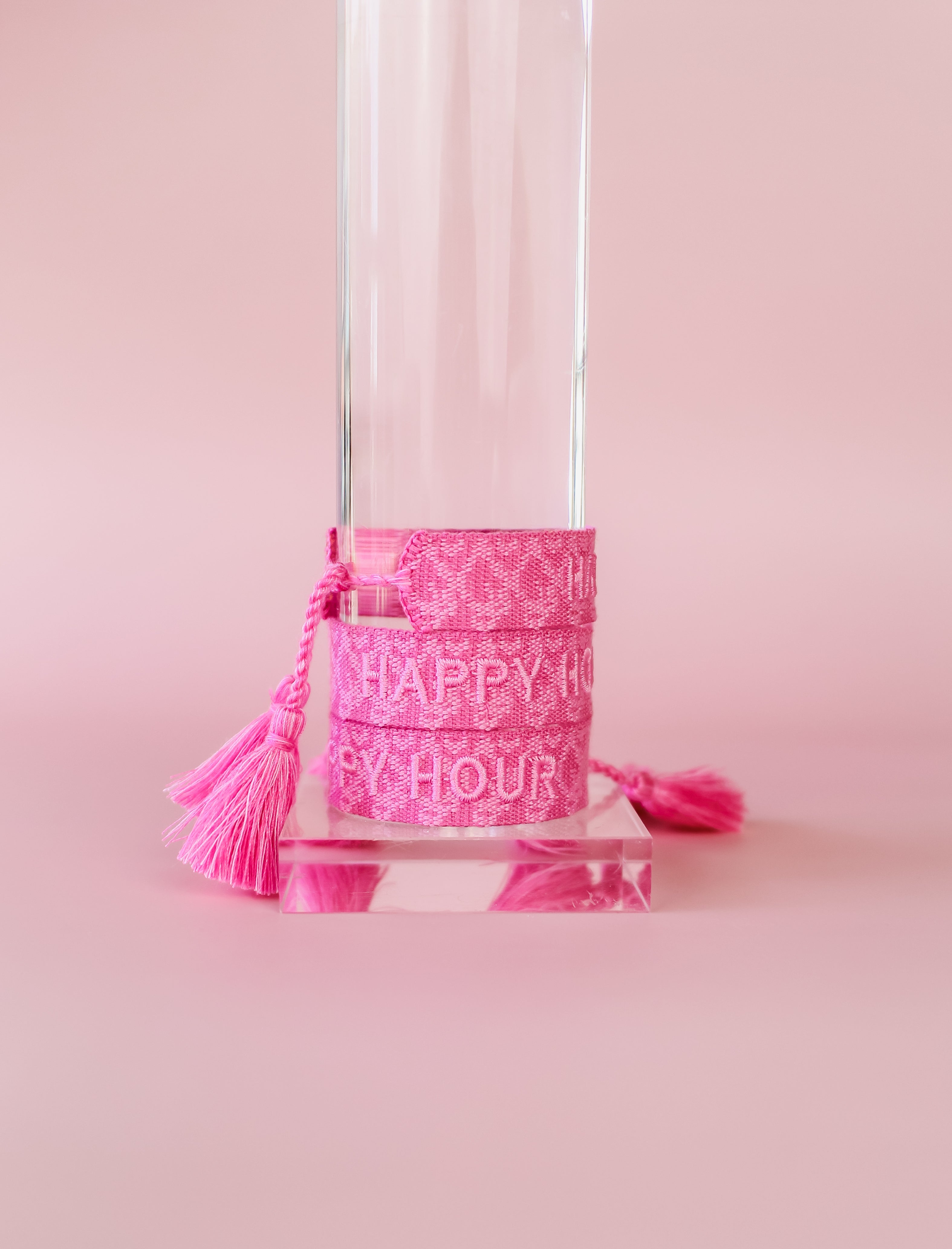 Happy Hour Embroidered Bracelet