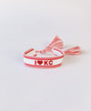 I Heart KC Embroidered Bracelet