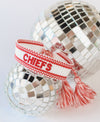 KC Chiefs Embrodiered Bracelet