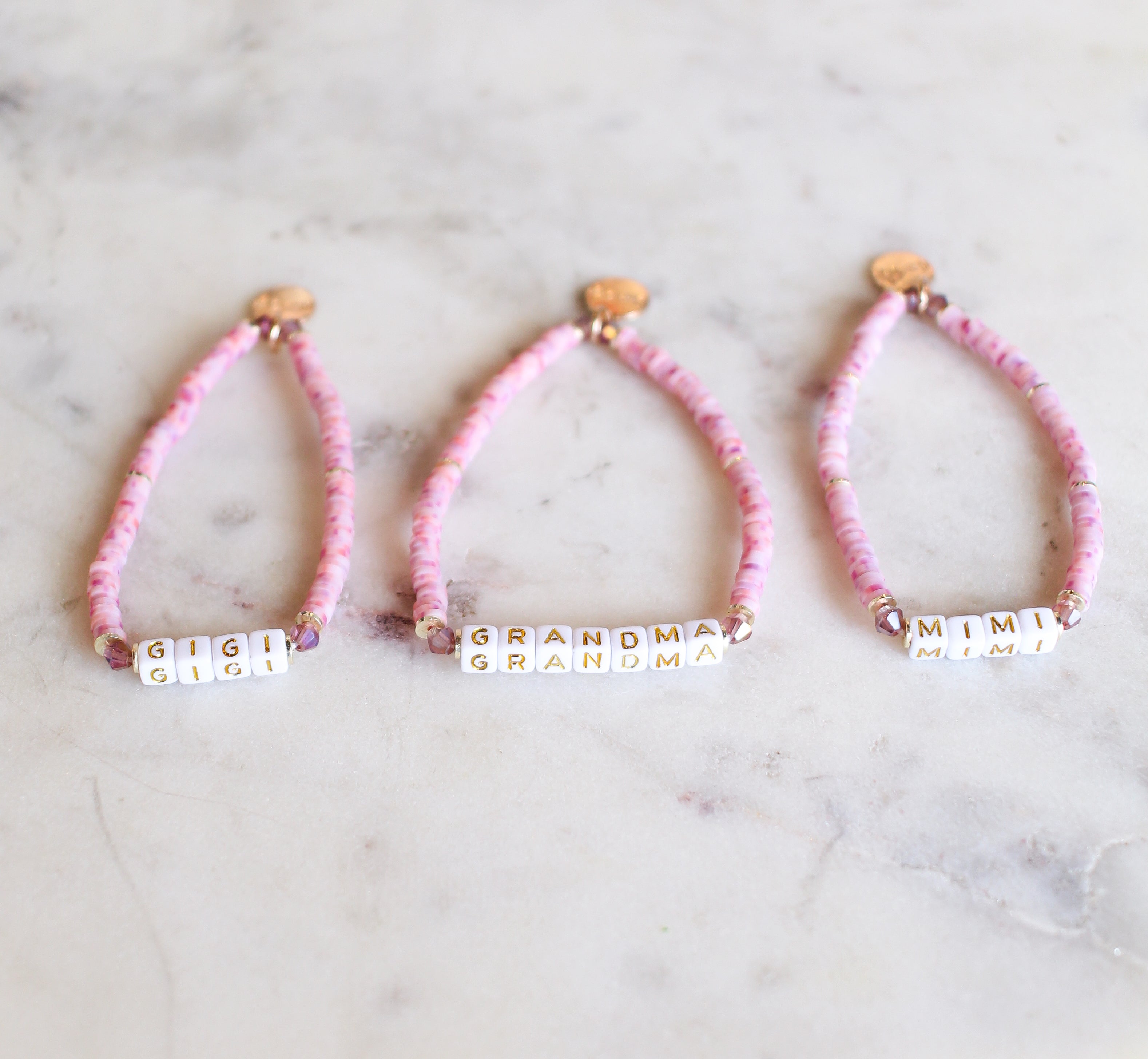 Custom Mini Lavender Bracelet
