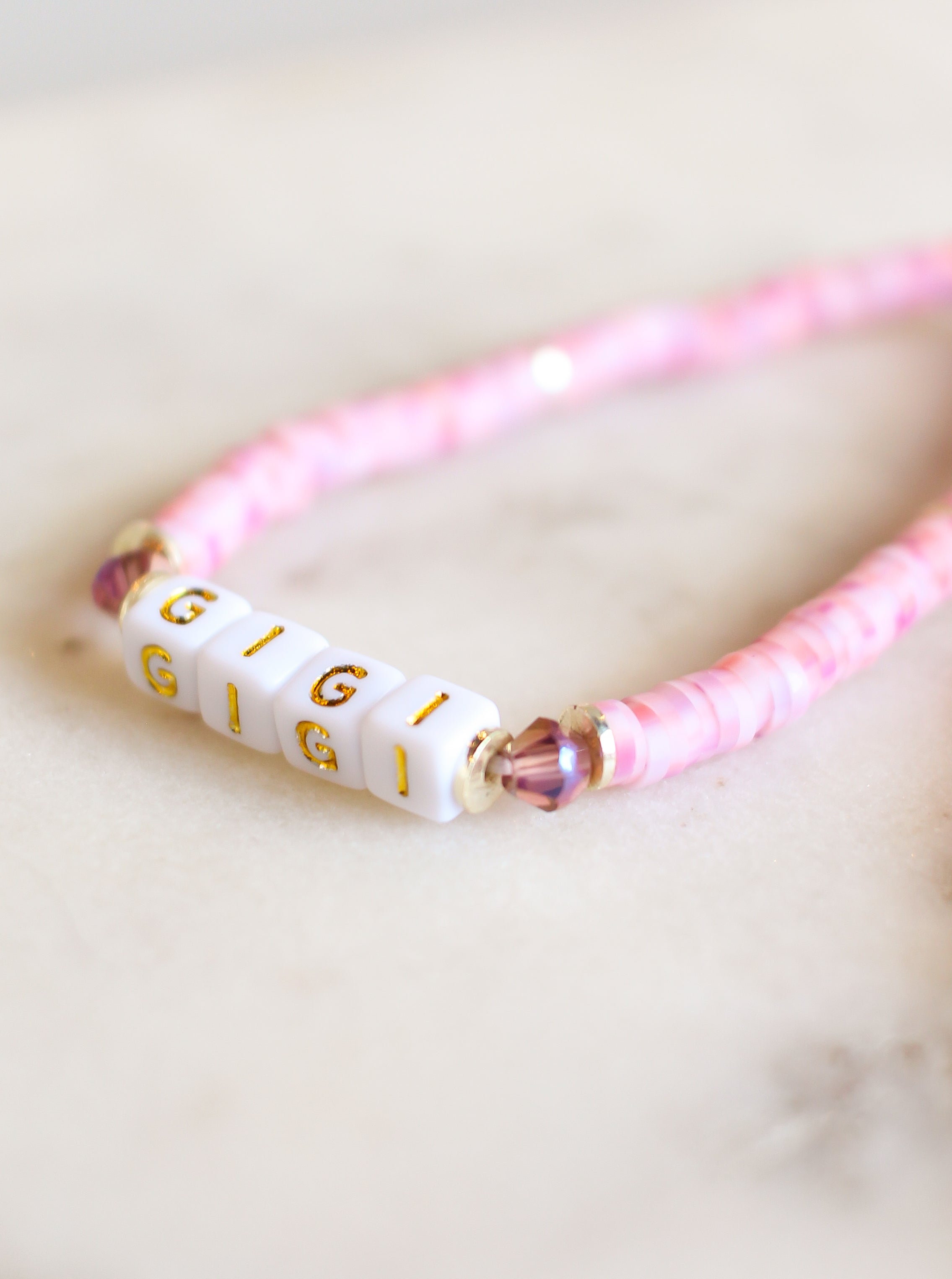 Custom Mini Lavender Bracelet