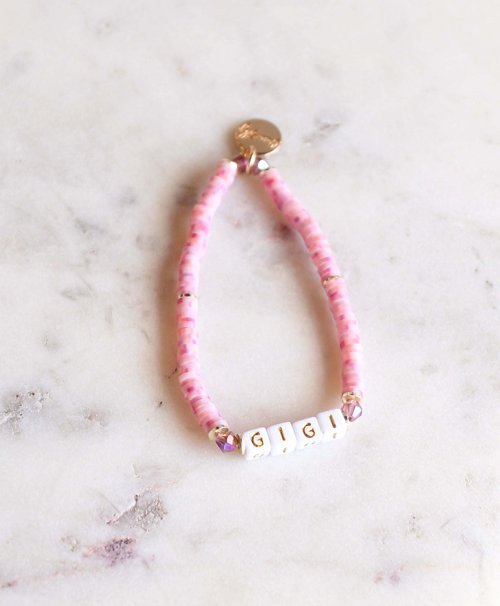Custom Mini Lavender Bracelet