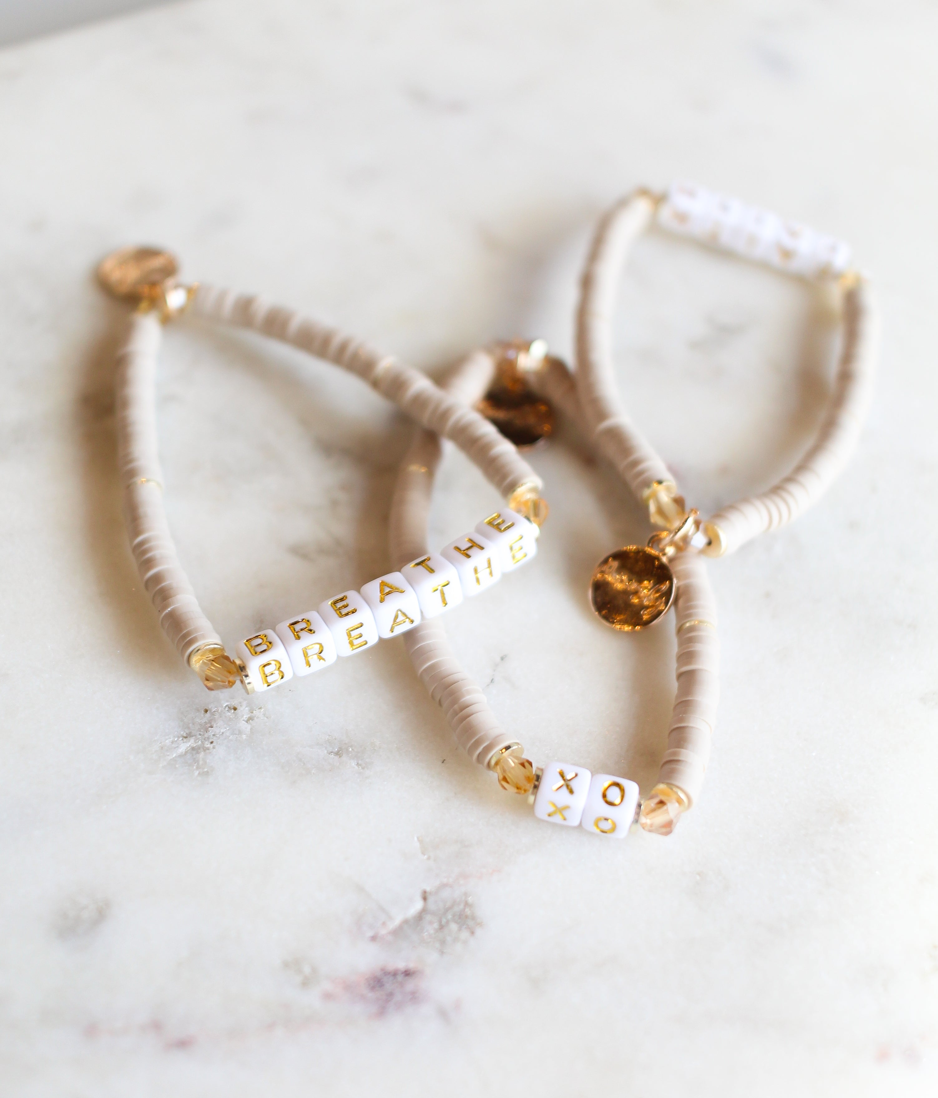 Custom Mini Taupe Bracelet