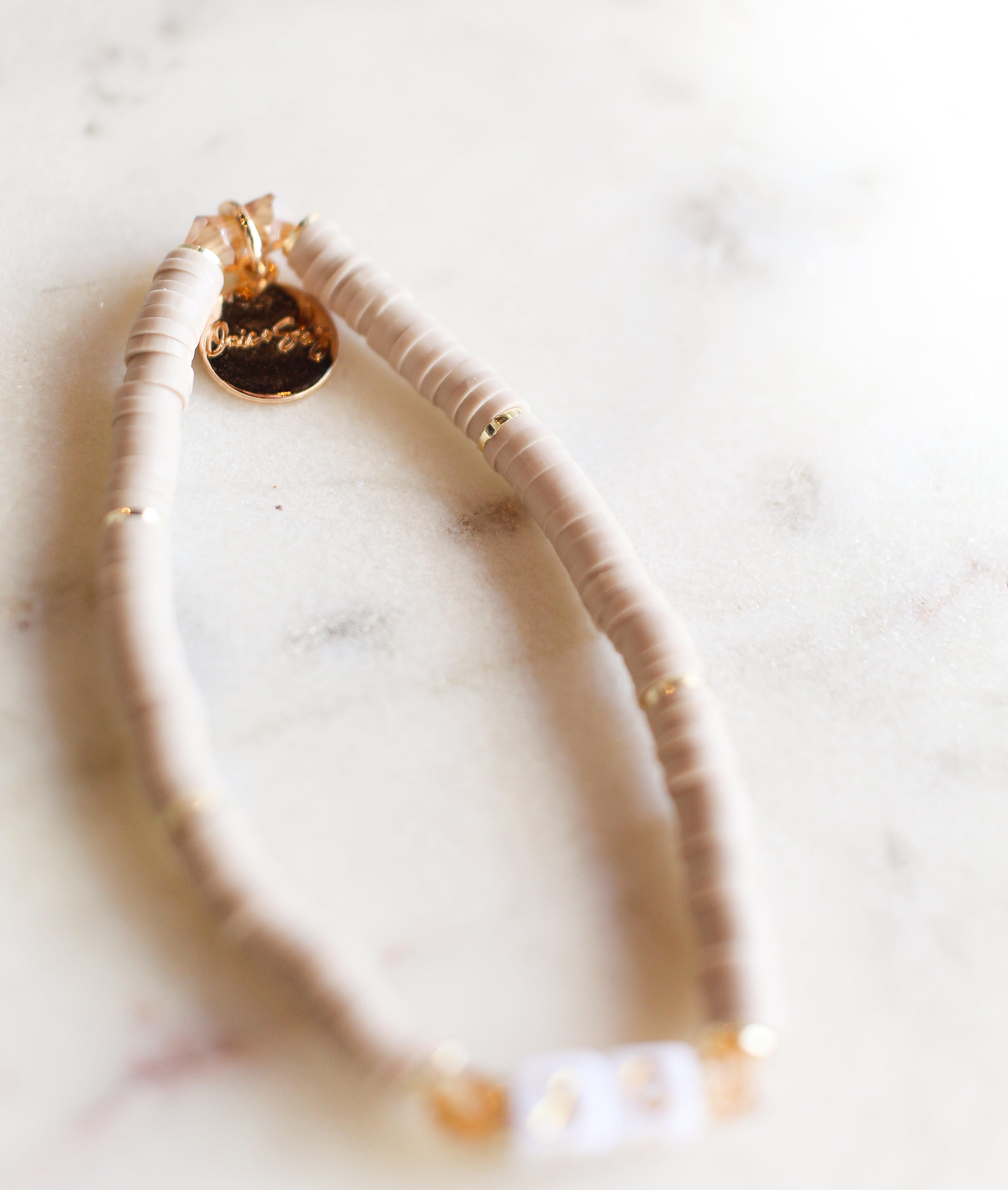 Custom Mini Taupe Bracelet
