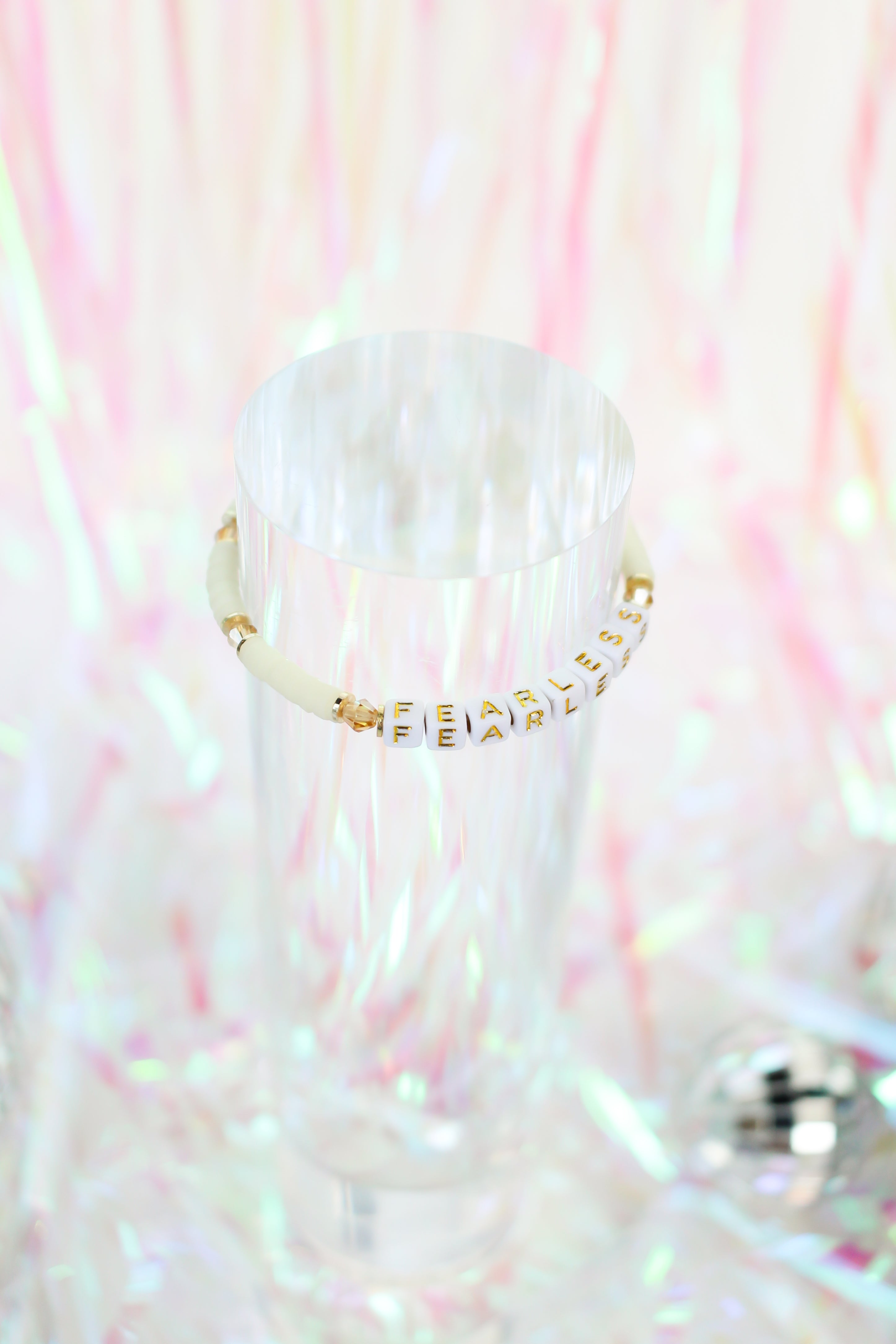 'Fearless' Seed Bead Bracelet