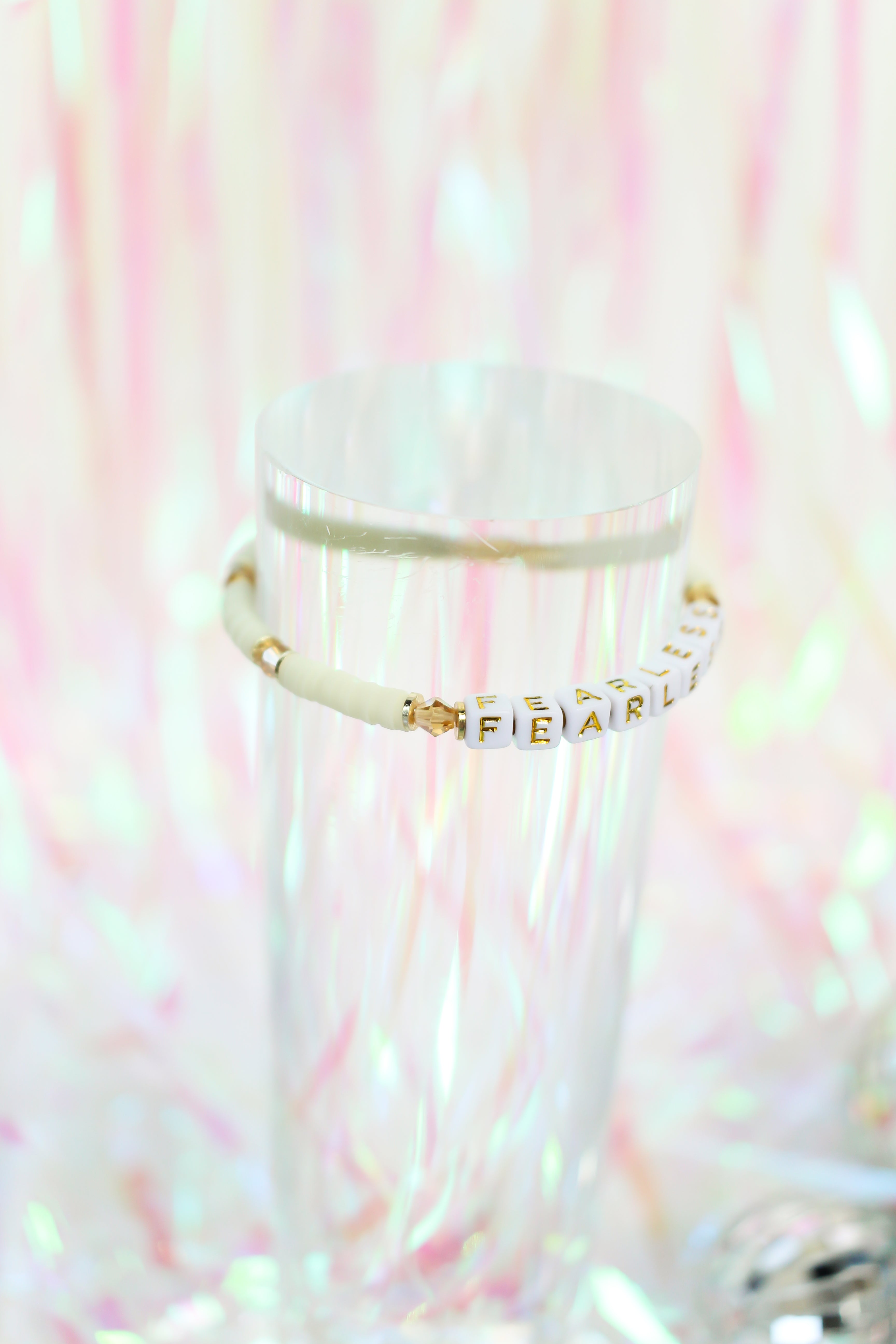 'Fearless' Seed Bead Bracelet