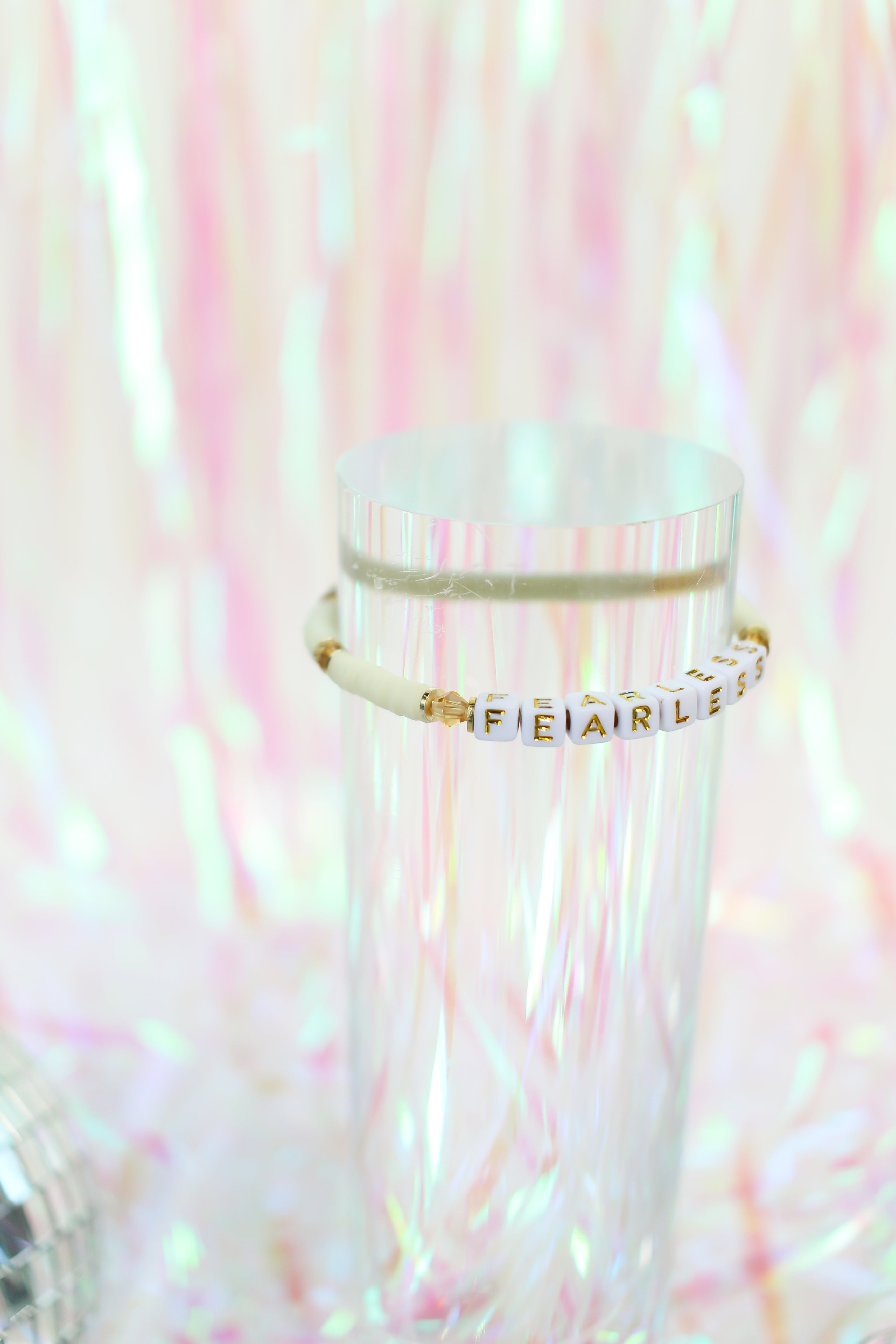 'Fearless' Seed Bead Bracelet