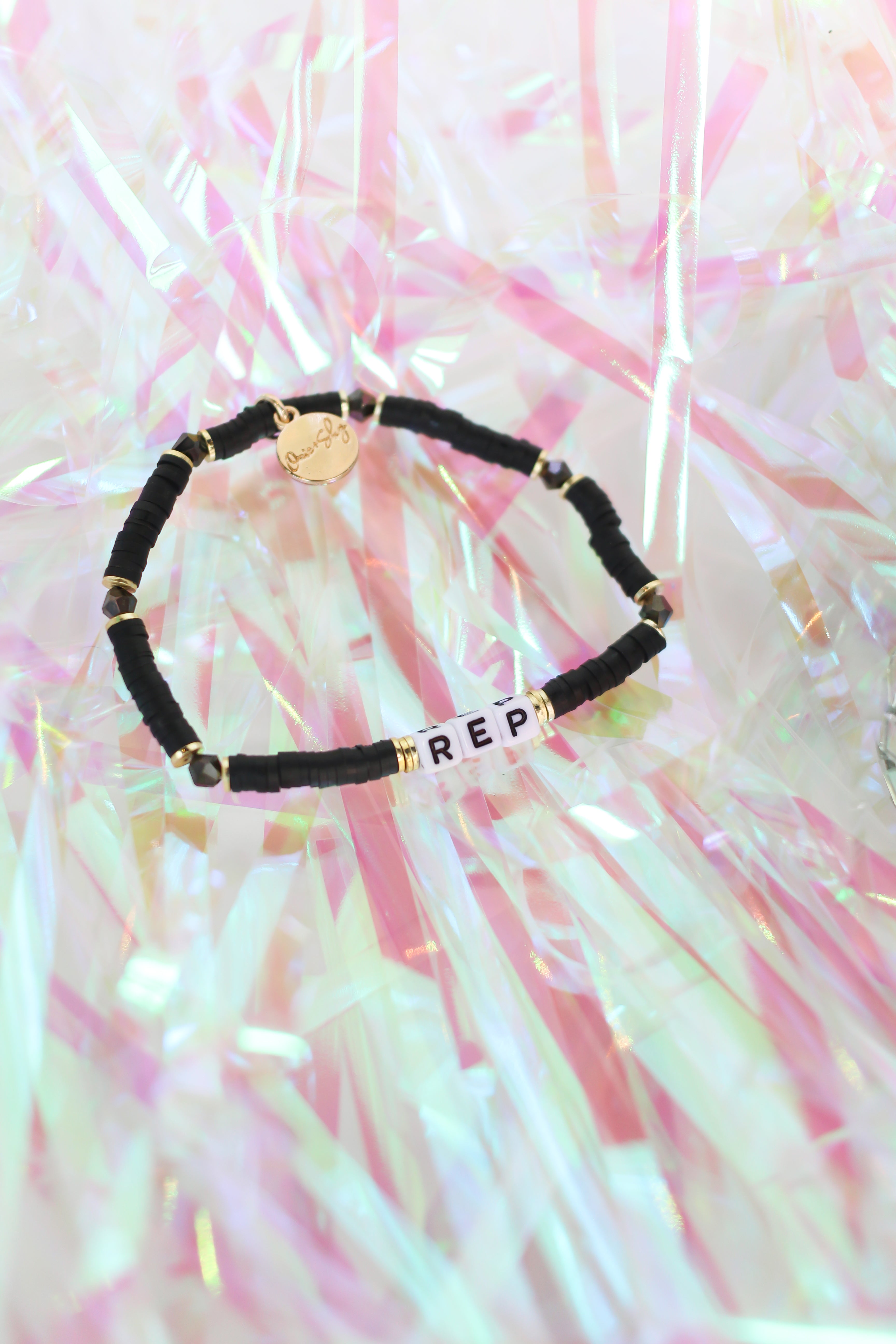 Rep Seed Bead Bracelet
