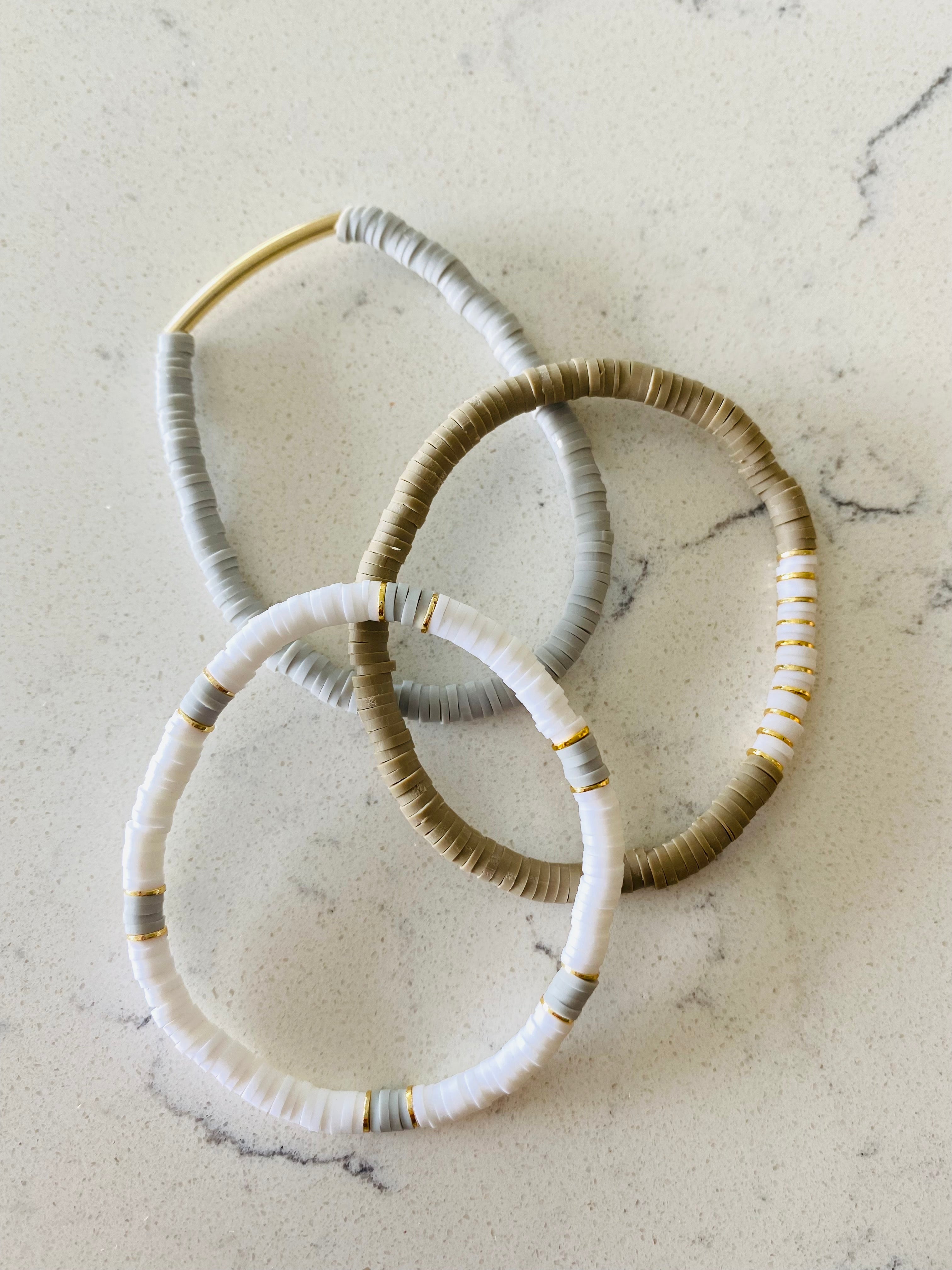 Mini Gold Neutral Trio Stack - ONIE + SKY
