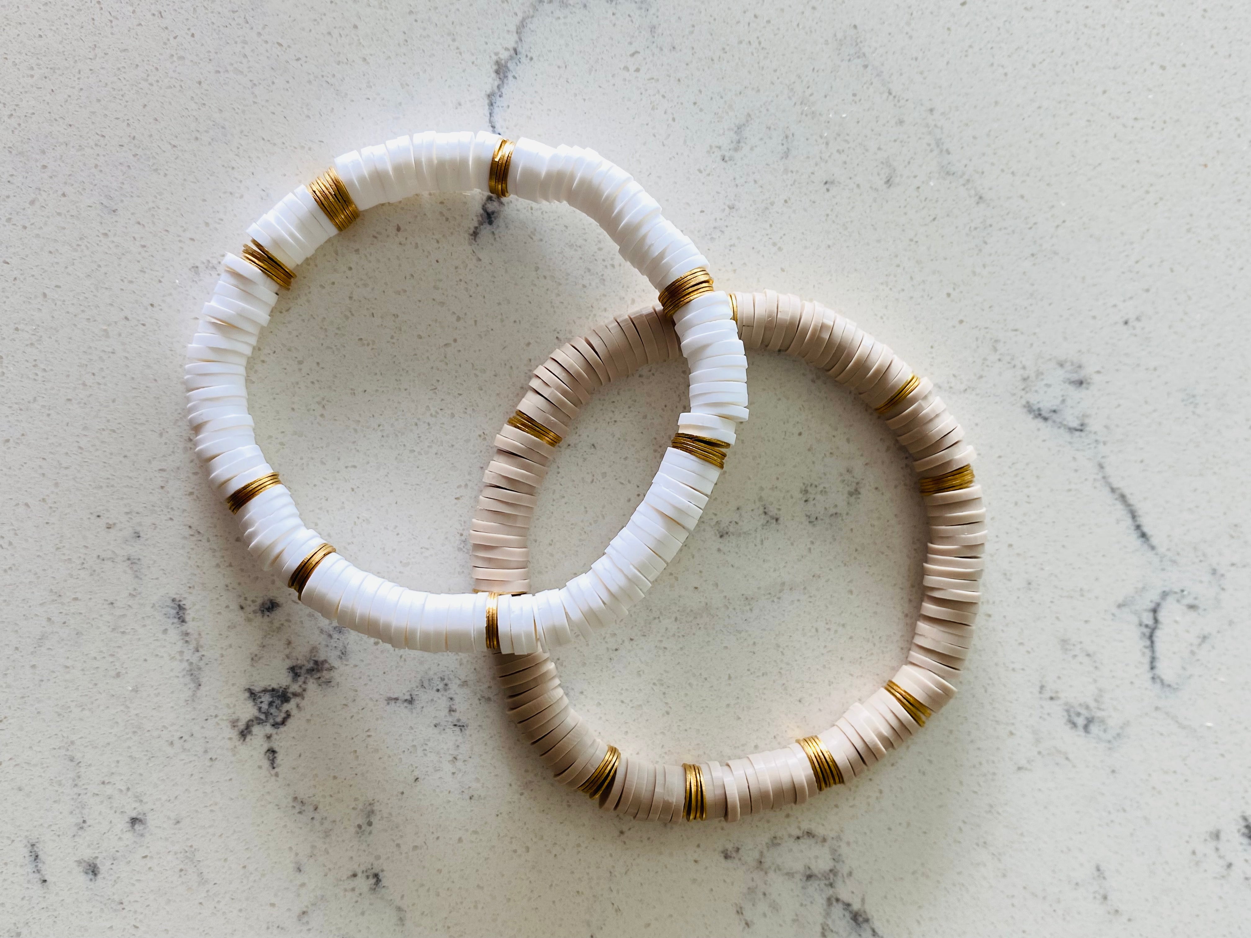 Neutral Set with Gold discs - ONIE + SKY