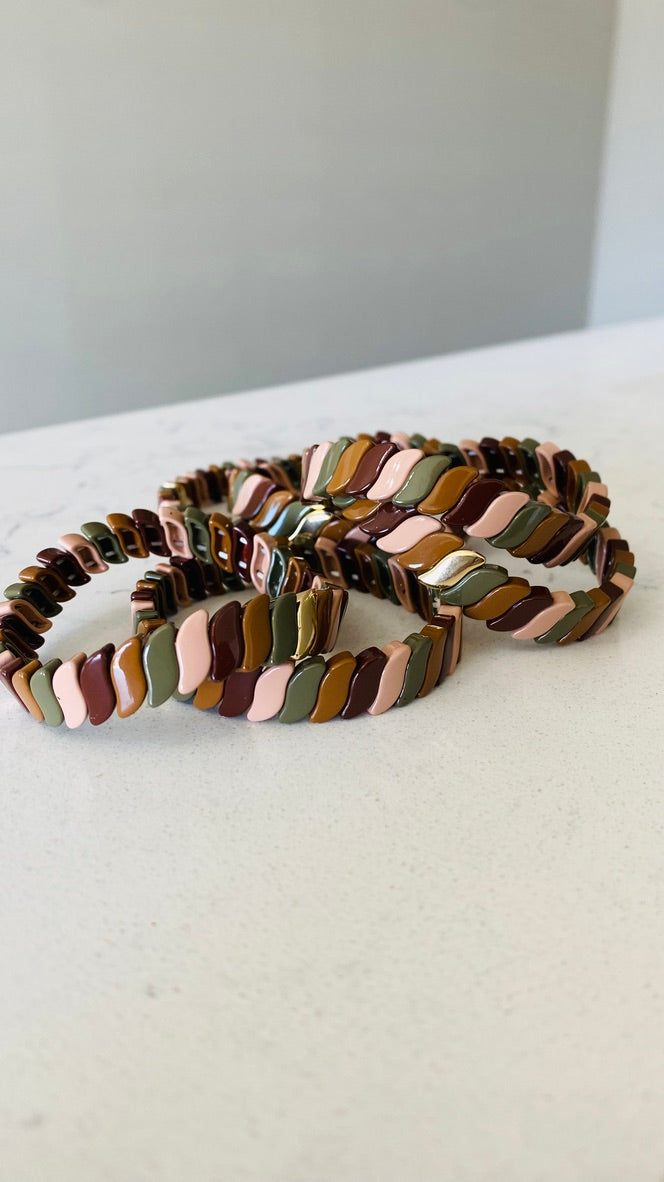 Fall Wave Bracelet