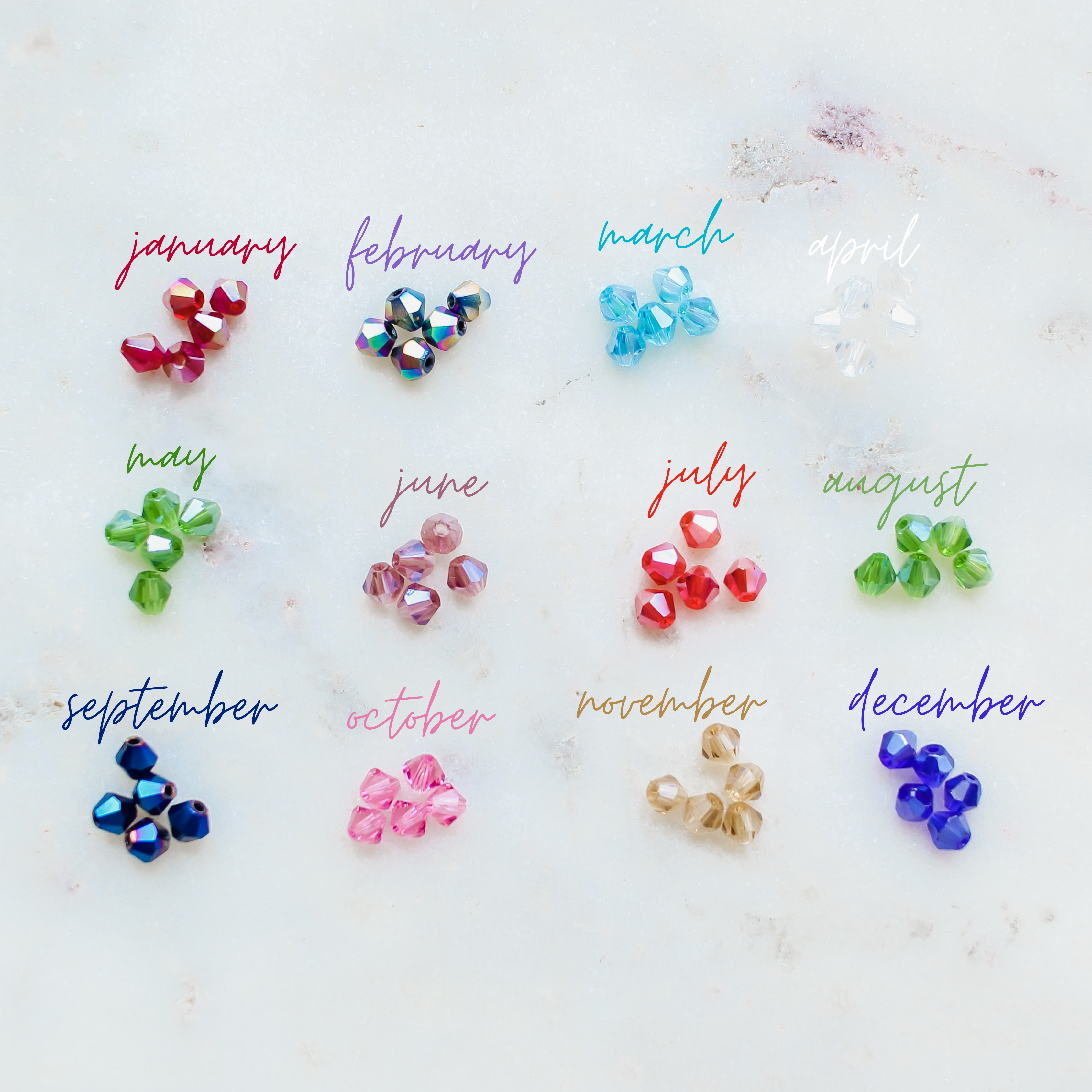 14k Gold Filled Birthstone Bracelet