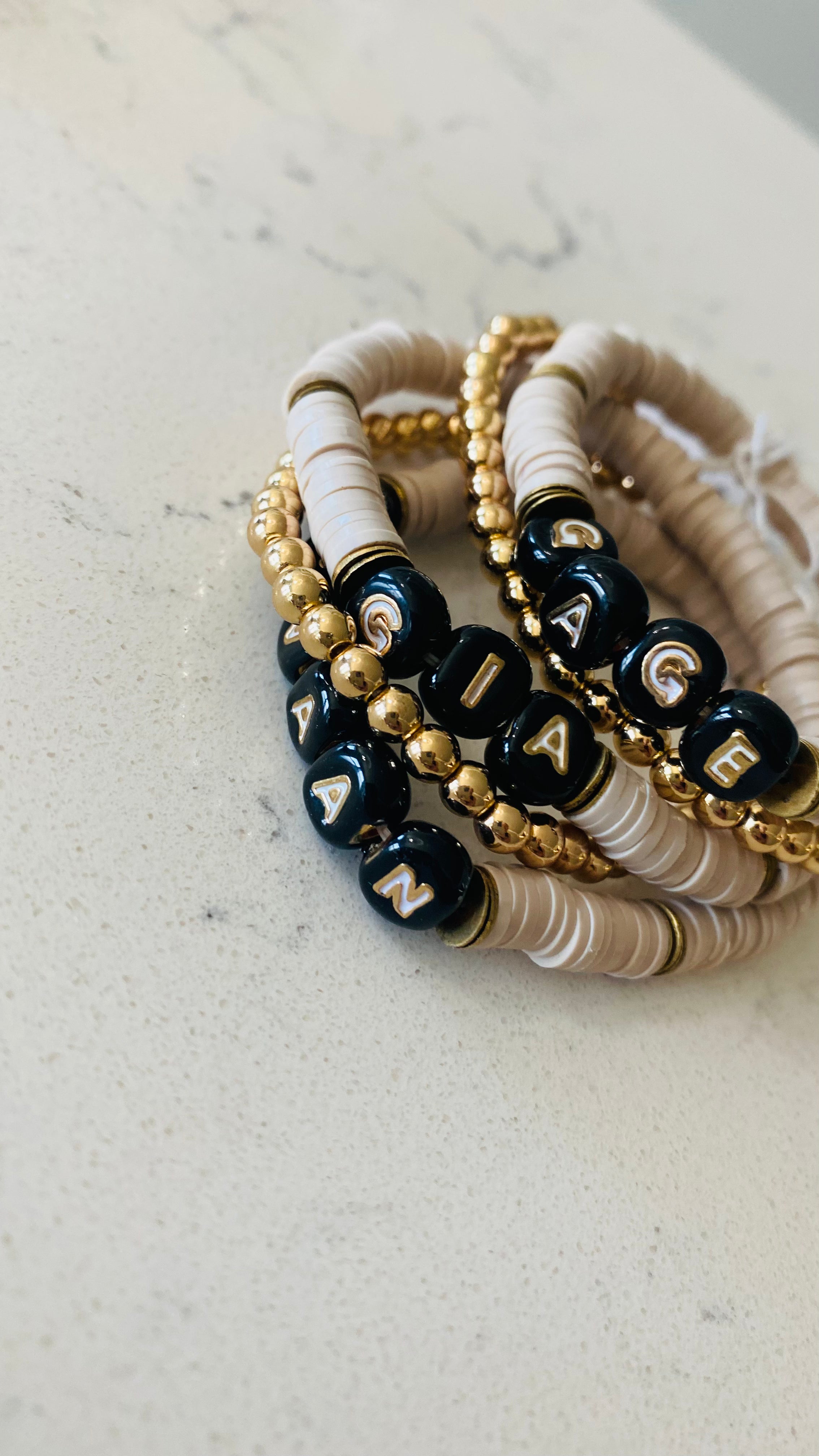 Pisa Letter Bracelet - ONIE + SKY