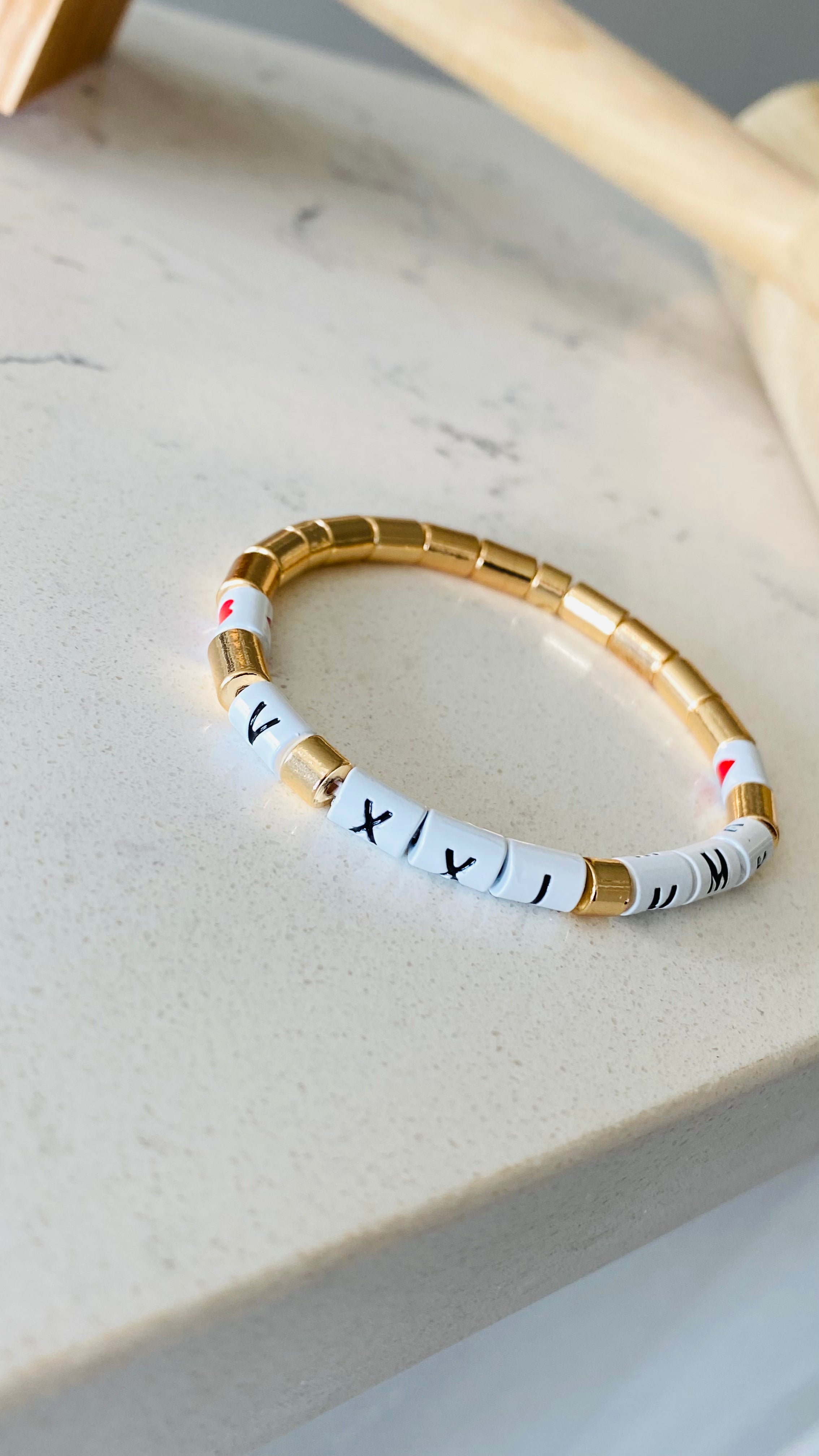 Enamel Roman Numeral Bracelet - ONIE + SKY